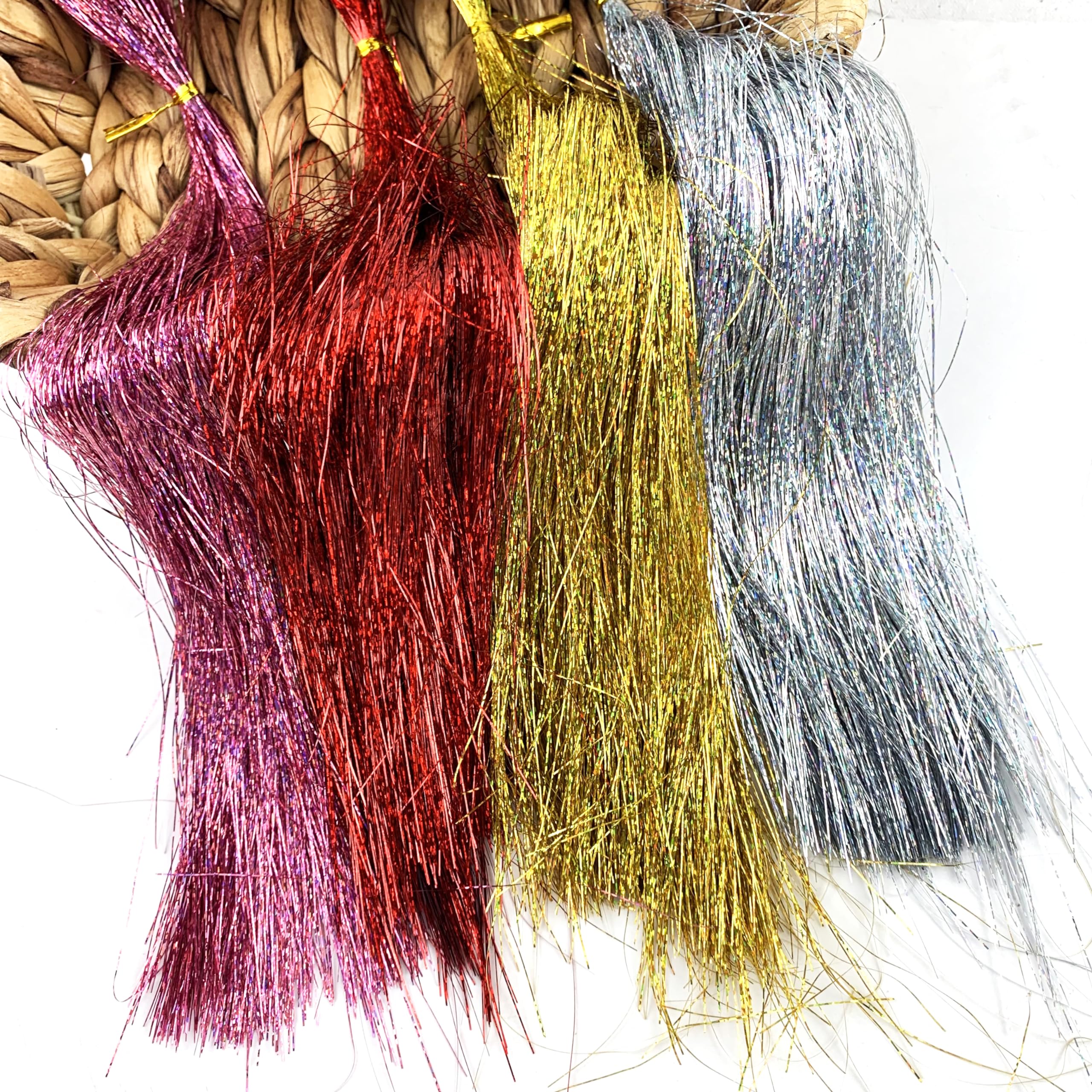 Guirlandes De Stalactites Artificielles - Lot De 4 X 1,2 M, Décoration Noël & Hiver Pour Sapin, Cheminée