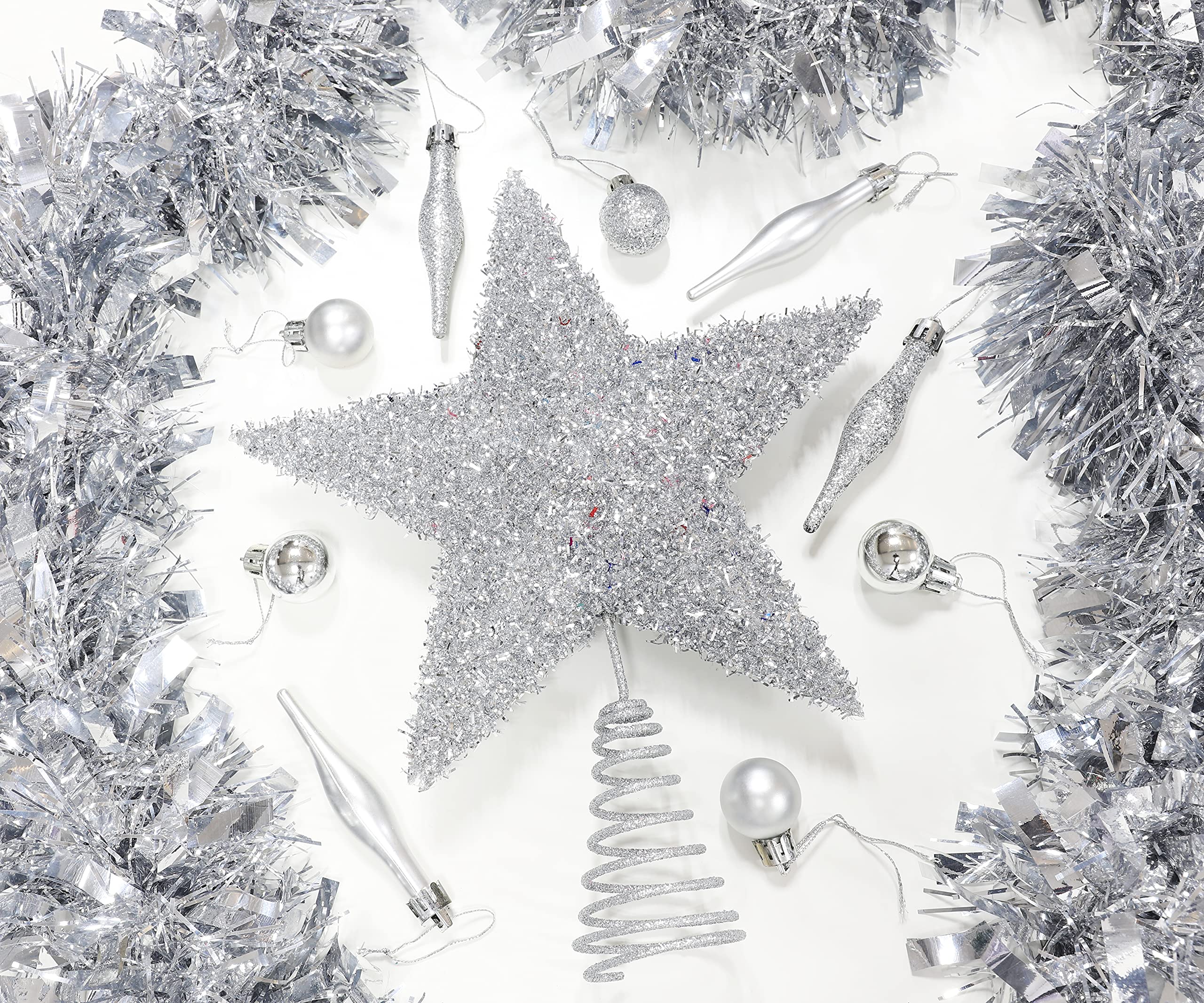 Amazon.co.jp: Christmas Concepts® 11インチ きらめくツリートップ