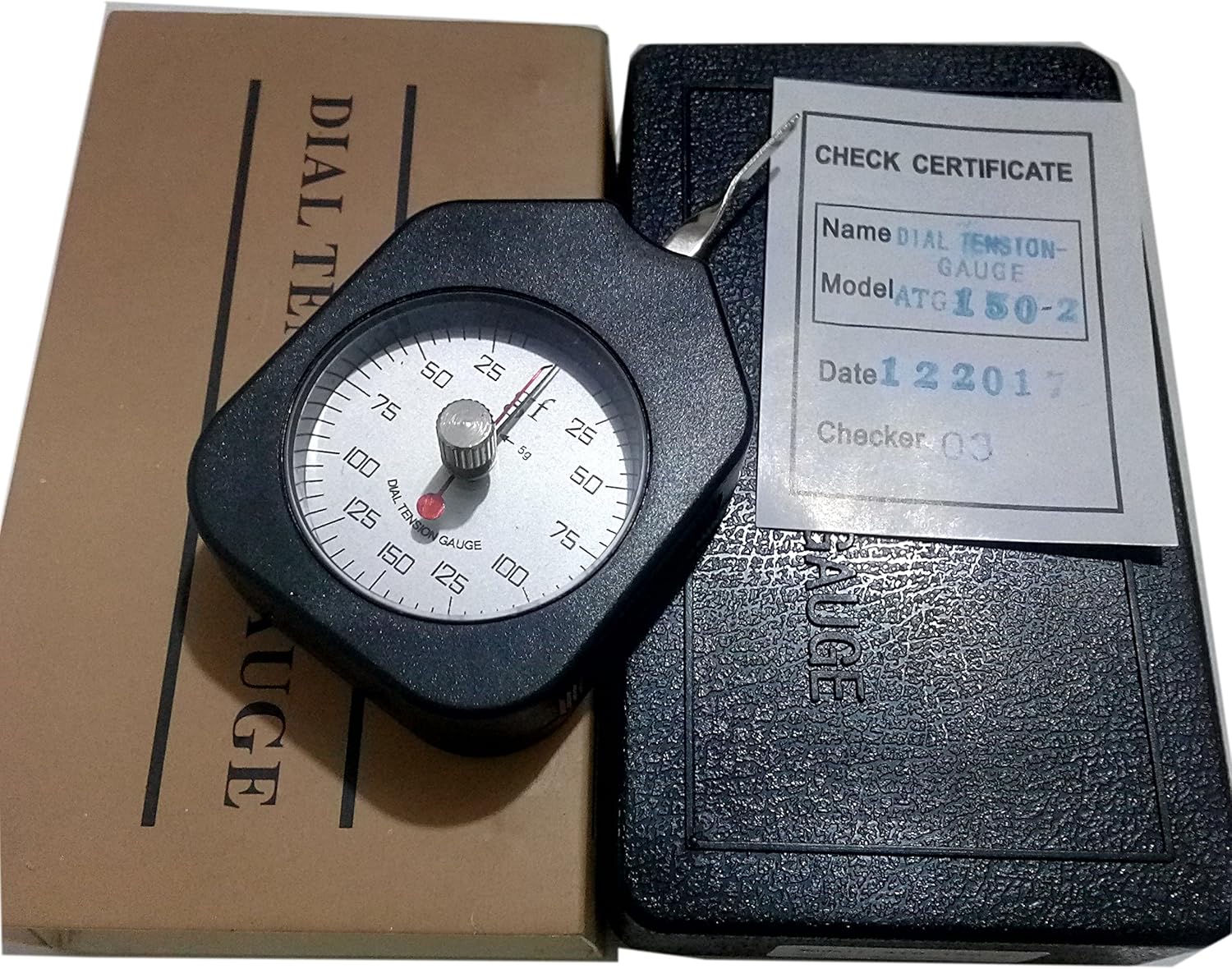 Physical Measuring Instruments Analog Dial Tension Gauge meter tester Tensionmeter Gram Force