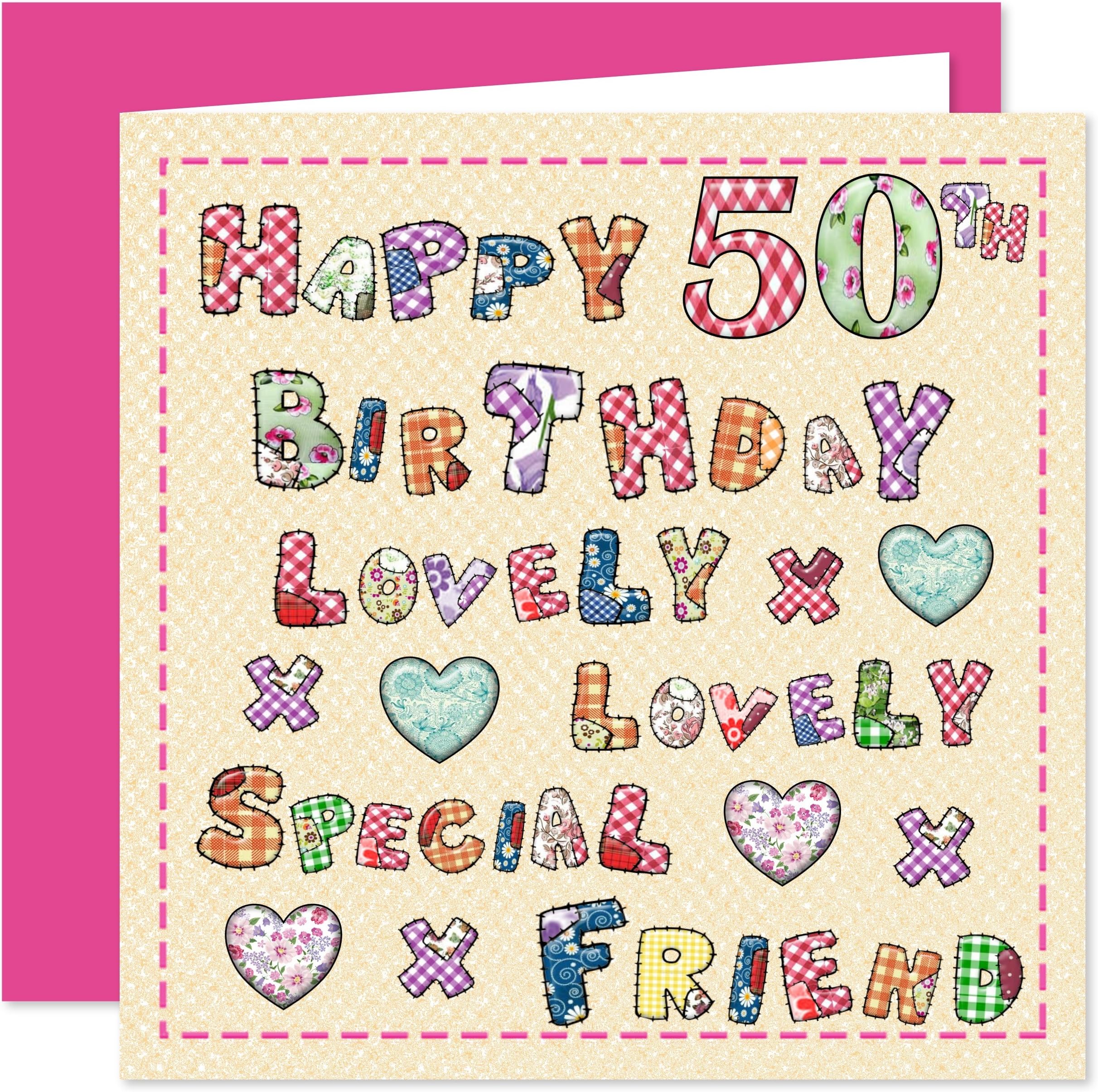 Old English Co. 40th Birthday Card For Women - Special Gold Foil Birthday Cake Card Design - Birthday Card For Daughter, Sister, Aunty, Friend | Blank Inside With Envelope: Greeting Cards - View #5