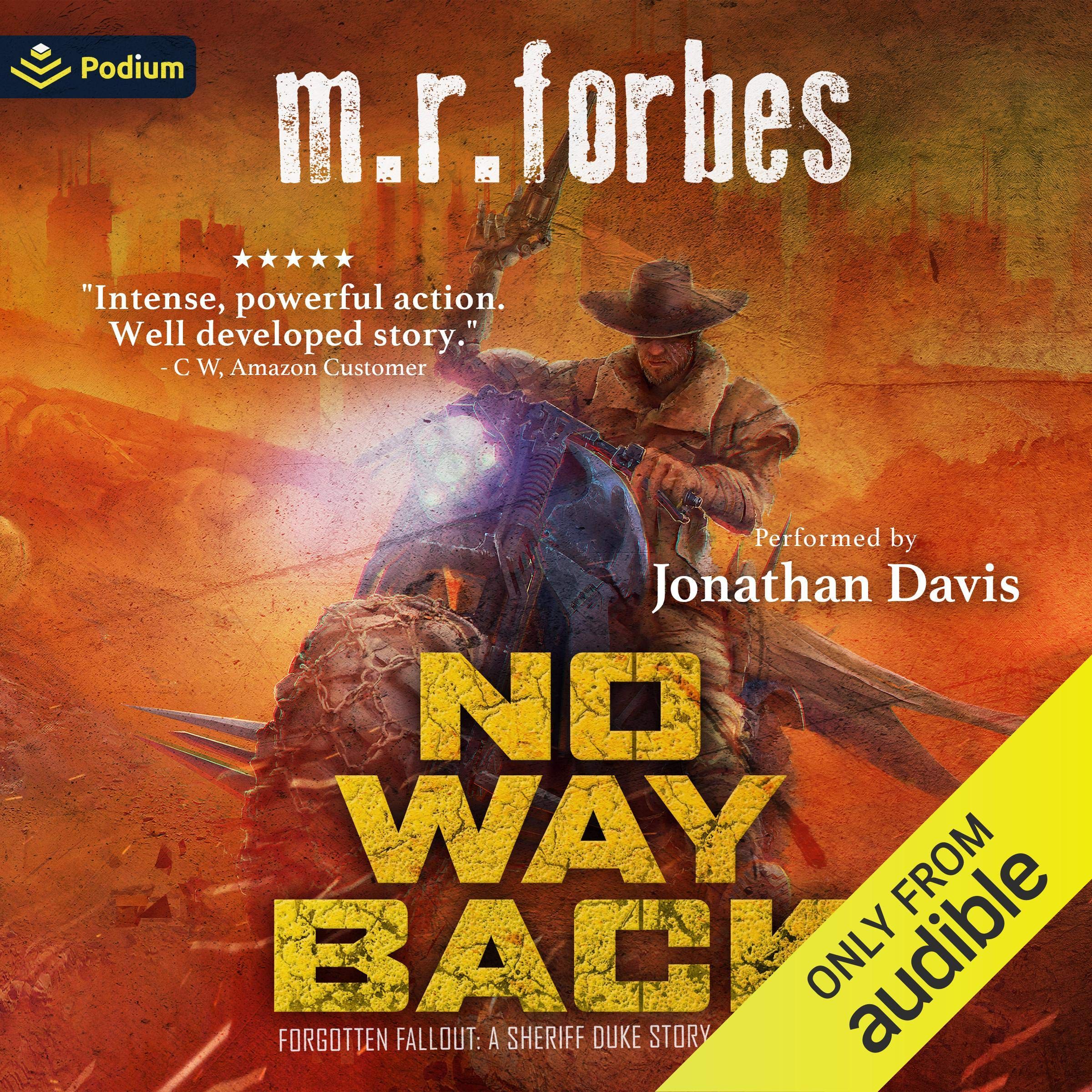 Cover art for No Way Back: A Sheriff Duke Story