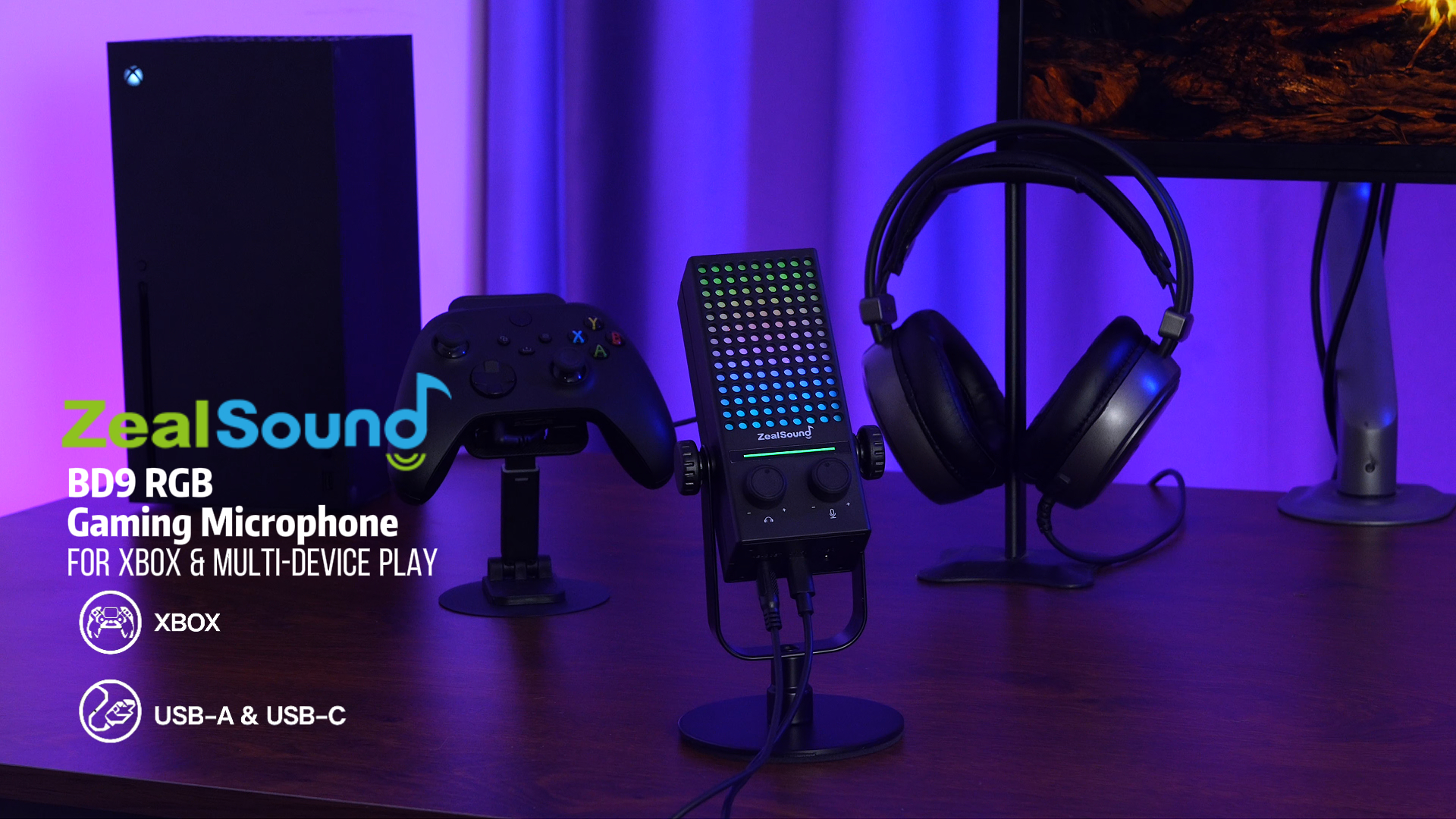 Amazon.com: ZealSound USB Gaming Microphone for Xbox PC Mac iPhone
