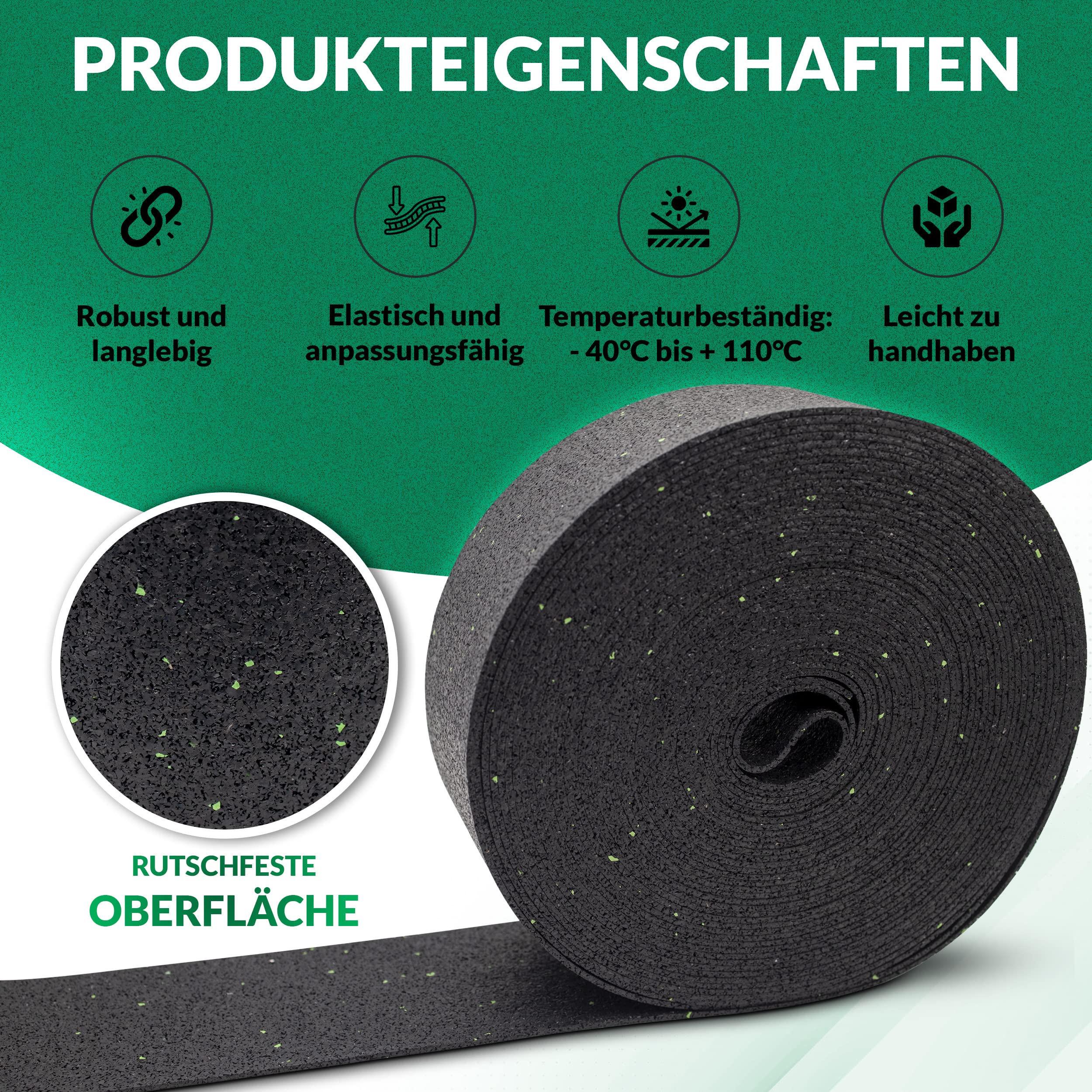 Antirutschstreifen PIKKI® (100 x 20.000 mm, 3 mm) (100 x 20.000 mm, 3 mm), 00110175