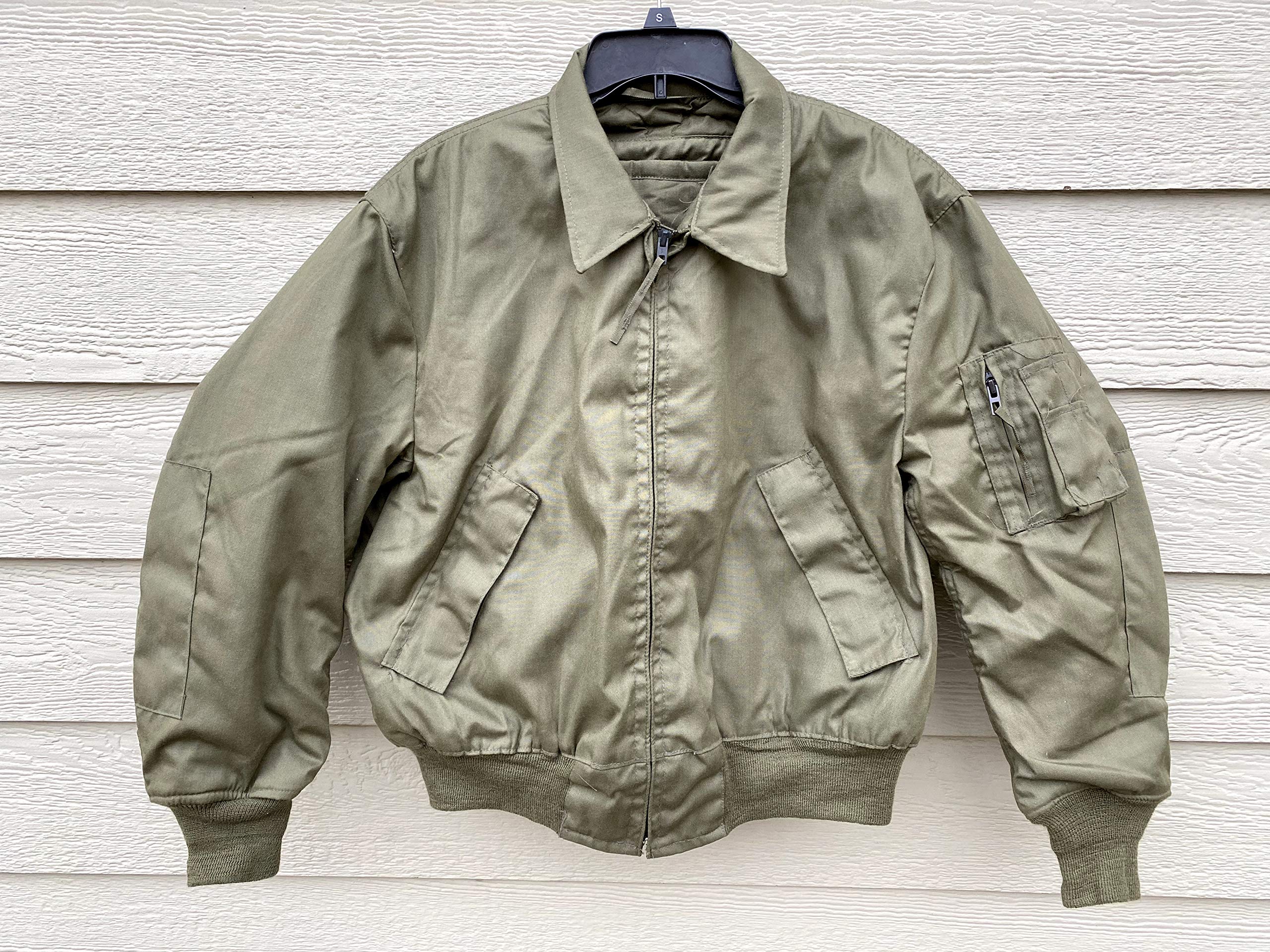 New Usaf 100% Aramid Hight Temperarute Resistant Cold Weather Flyers Men's Jacket - Large Short.