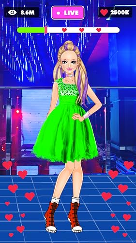 green dress up games Left or Right Game New Magic Doll Dressup Makeup Girl & Anime Games for free Shahjada