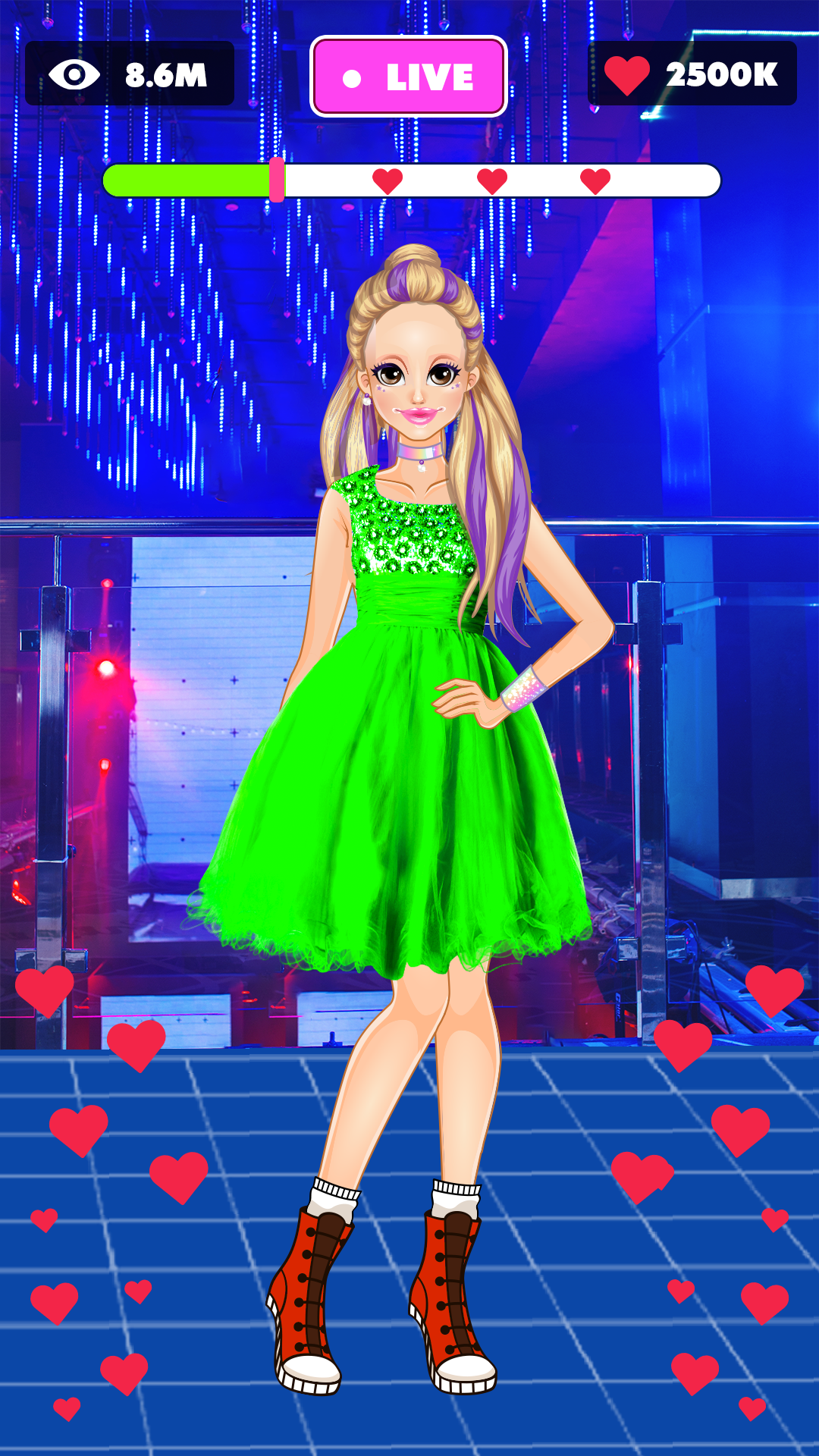 Left or Right Game : Magic Dress Up Girl