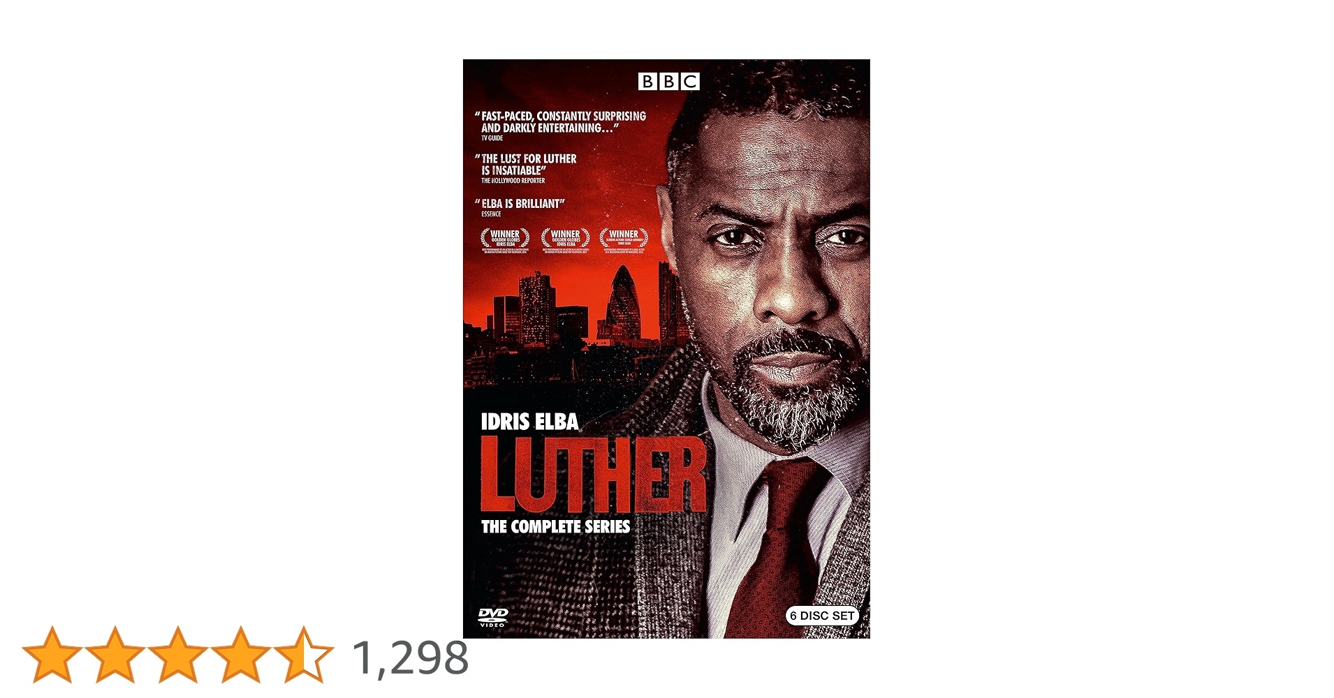 BBC Luther: The Complete Series - Crime Drama Collection