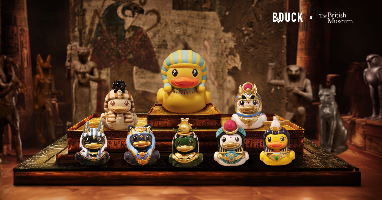 Amazon.com: BDUCK x British Museum Complete 6-Box Egyptian Gods