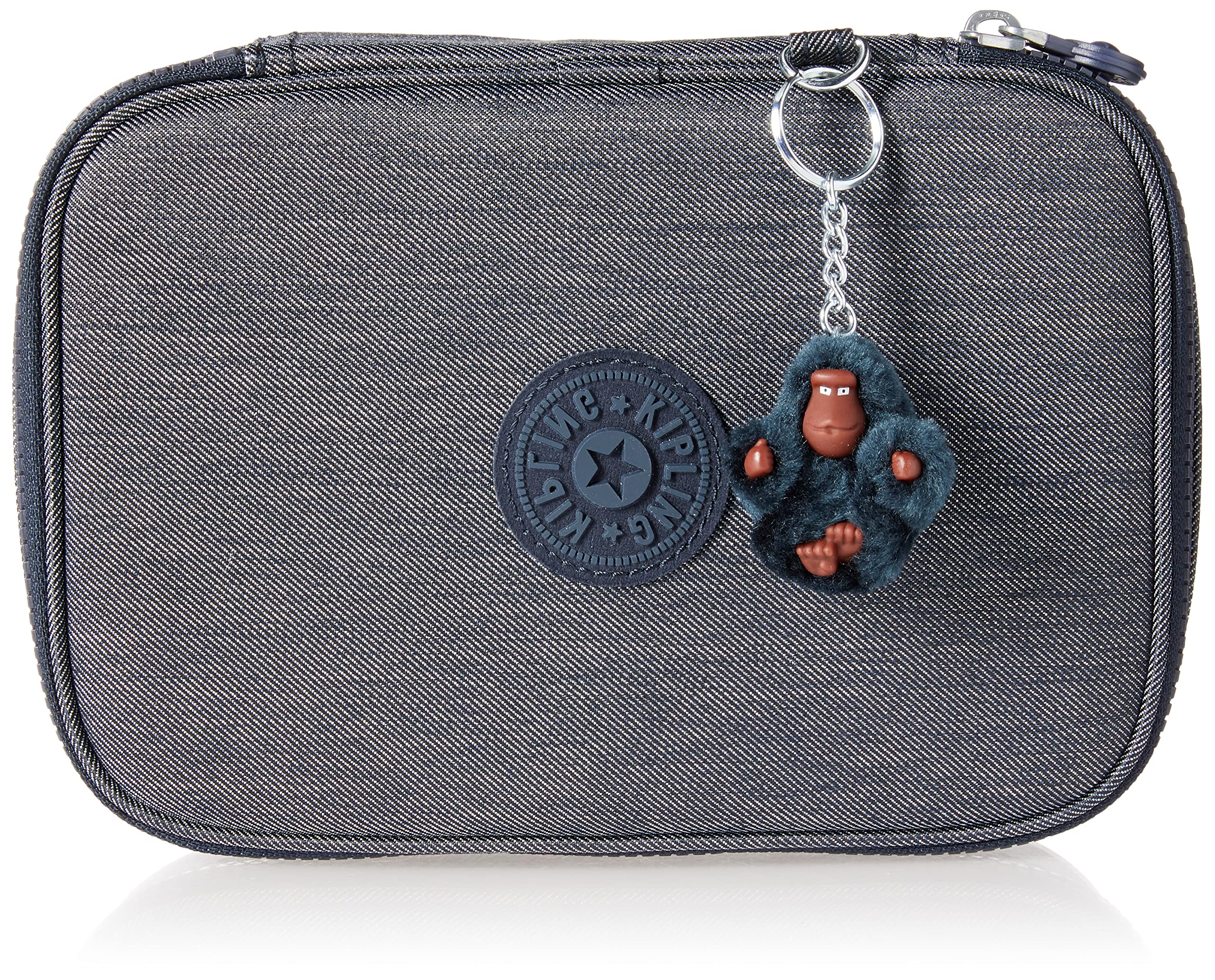 Kipling 100 Pens Case, Marine Navy, 8.25''L x 6''H x 2''D