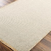 Vista 9 de SURYA Becki Owens x Kimi - Alfombra de área, 6 pies 7 pulgadas x 9 pies, color beige claro