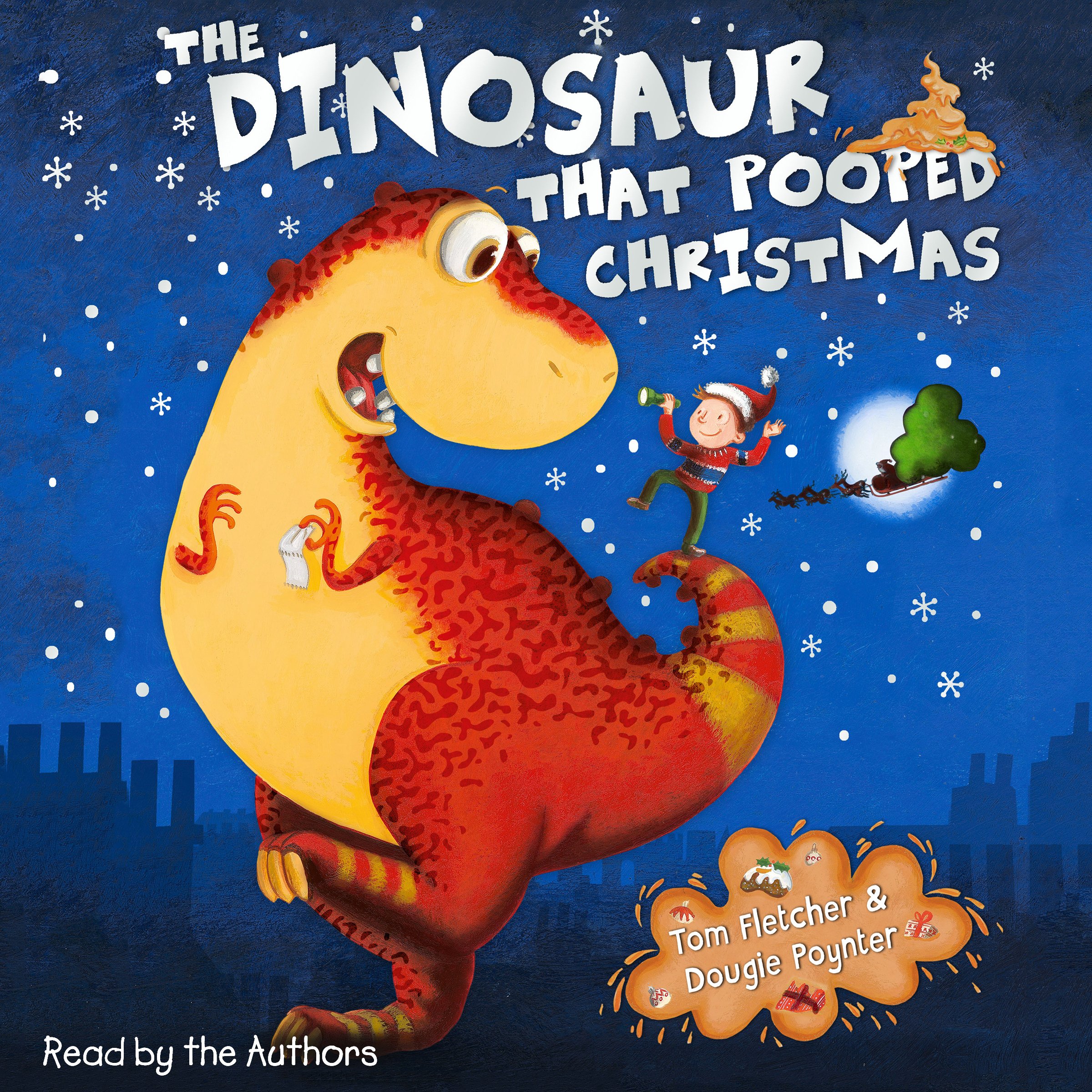 Cover art for The Dinosaur That Pooped Christmas