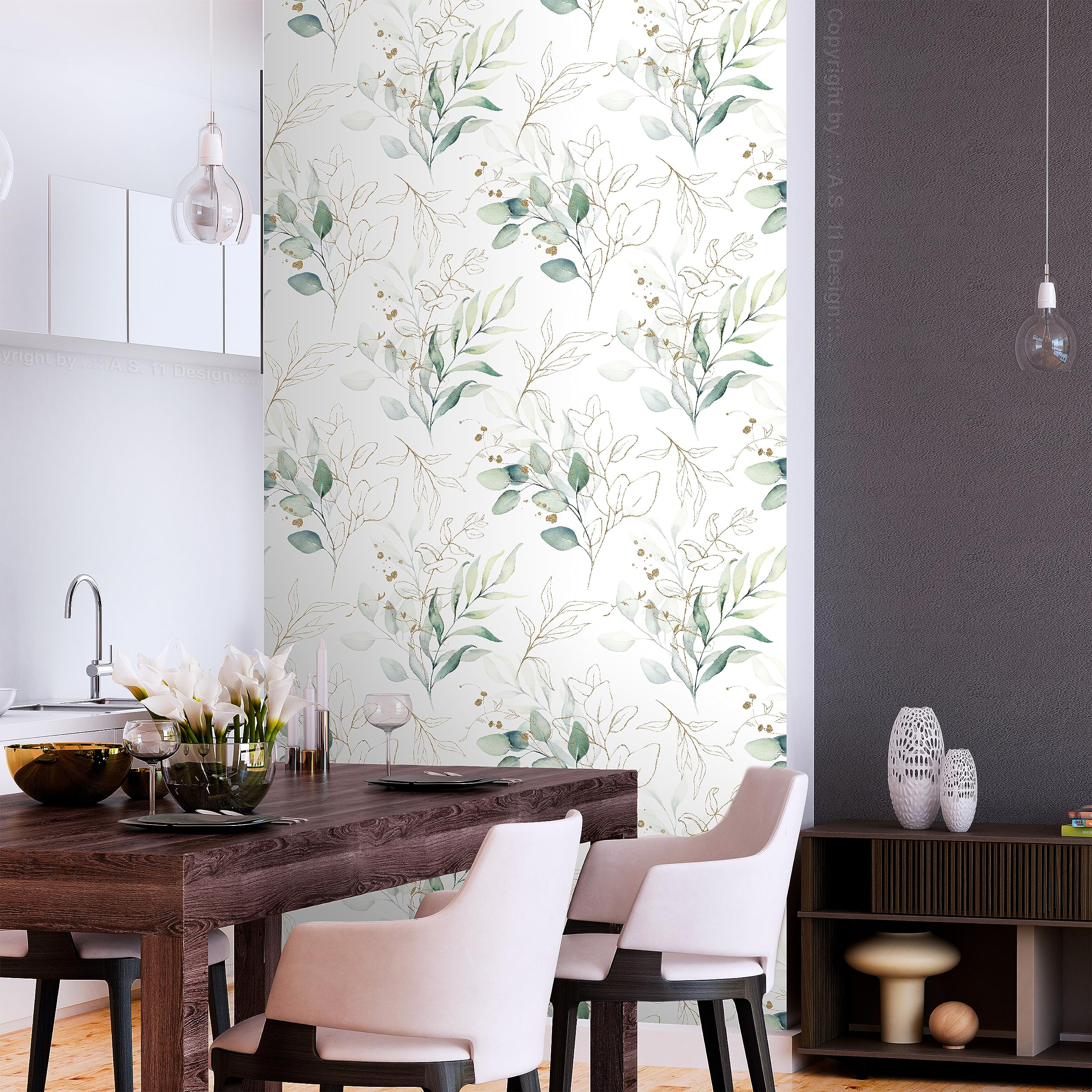 murando - Carta da Parati Autoadesiva Moderna per Soggiorno, PURO 10 m | Fotomurali Adesivi per Mobili, Stickers Murales, Decorazione da Muro XXL, Poster Giganti da Parete, Produzione Europea