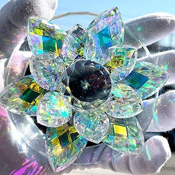 Amazon.co.jp: RELIGHT クリスタル サンキャッチャー 天然石 水晶