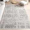 nuLOOM Arlena Vintage Traditional Area Rug - 76 x 96 Area Rug ModernContemporary GreyIvory Rugs for Living Room Bedroom Dining Room Kitchen