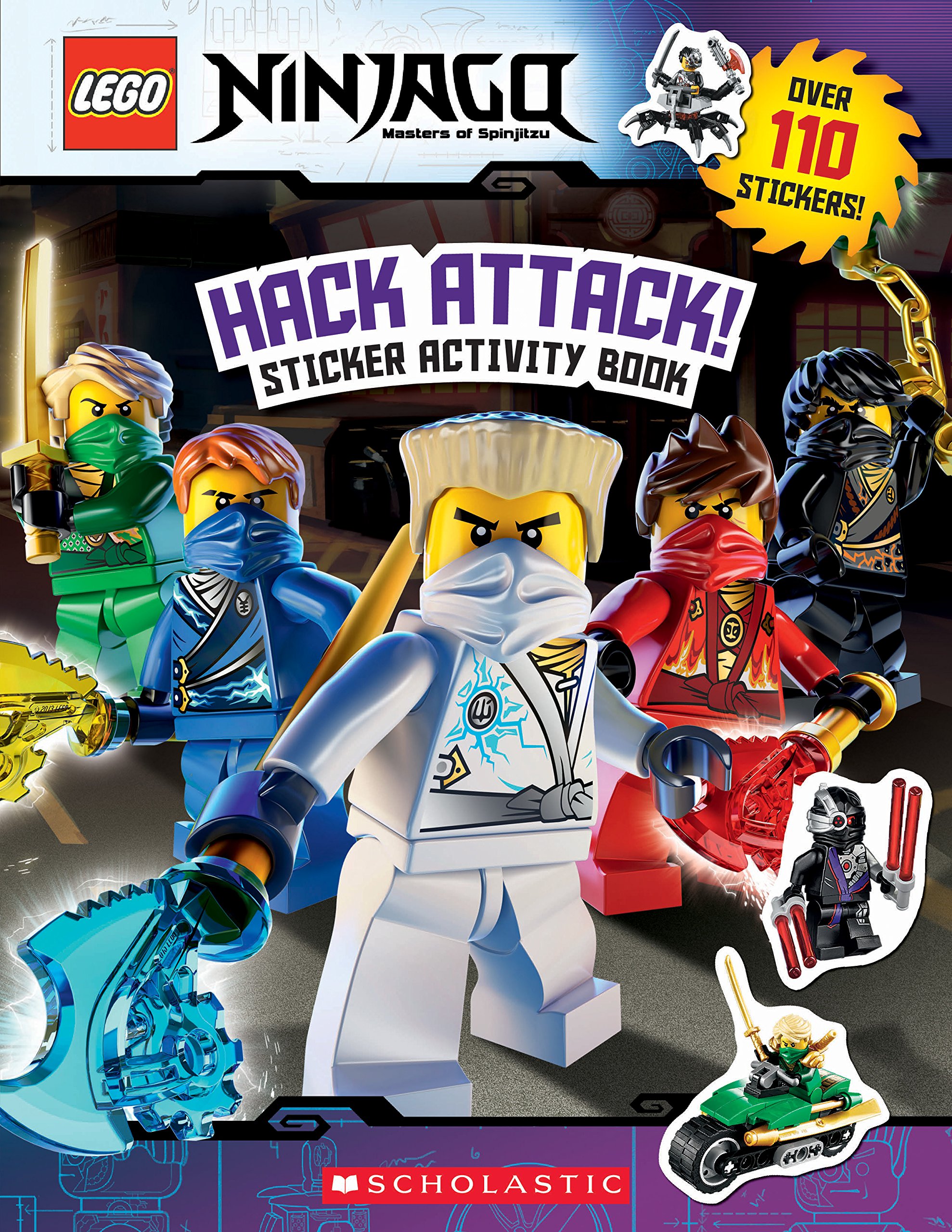 Hack Attack! (LEGO Ninjago: Sticker Activity Book) Paperback – 21 October 2014
