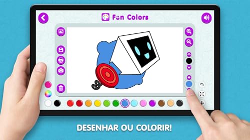 Fun Colors - novo livro de colorir infantil grátis e jogos de desenho para meninas e meninos