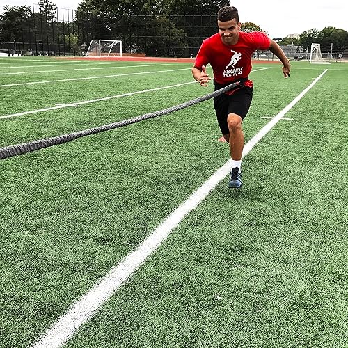 Miniatura 4 de Kbands Speed Reactive Stretch Cord - Cinturón ajustable, correa de anclaje, cable de resistencia doble, acelerador de sobrevelocidad, FX vertical