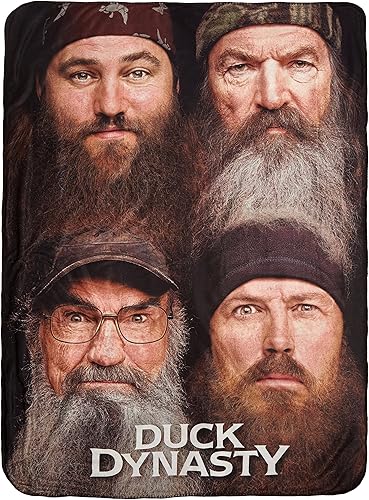 Miniatura 2 de Duck Dynasty AE - Manta polar 4 caras