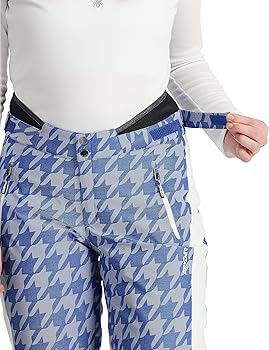Amazon.com: Spyder Womens Echo Pants Electric Blue 6 : Clothing