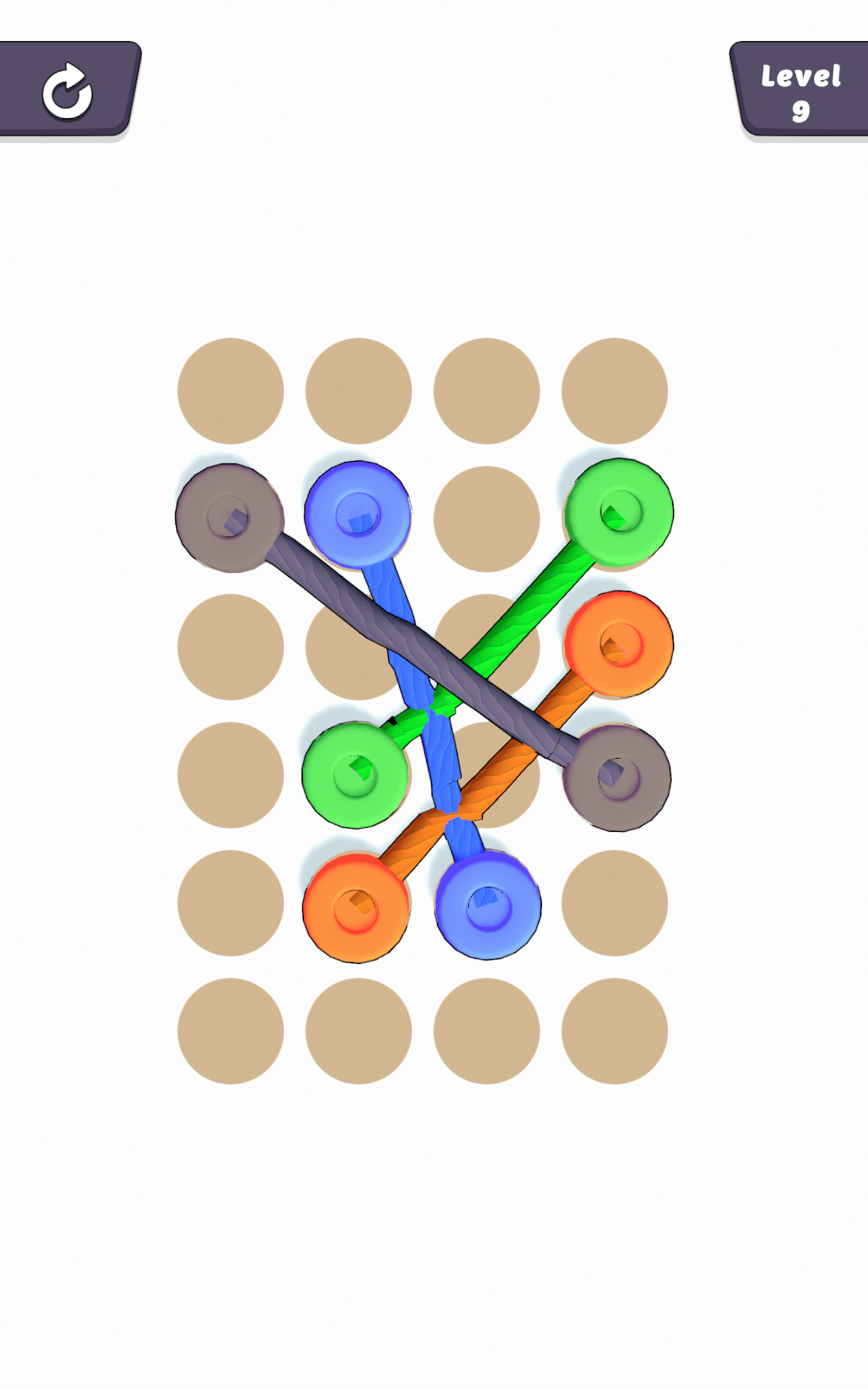 Rope Tangle Knots: Twisted Ropes 3D - App on Amazon Appstore