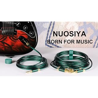 NUOSIYA Câble Guitare 3m, 6.35mm vers 6.35mm Stéréo TRS Câble, Professional équilibré 1/4″ Connecteur Instrument Câble pour Guitare électrique, Basse, Mixeur, Amplificateur, Haut-parleur, égaliseur - Les Beatles, Paul McCartney, John Lennon, RIngo Starr, George Harrison NUOSIYA Câble Guitare 3m, 6.35mm vers 6.35mm Stéréo TRS Câble, Professional équilibré 1/4" Connecteur Instrument Câble pour Guitare électrique, Basse, Mixeur, Amplificateur, Haut-parleur, égaliseur – Image 7
