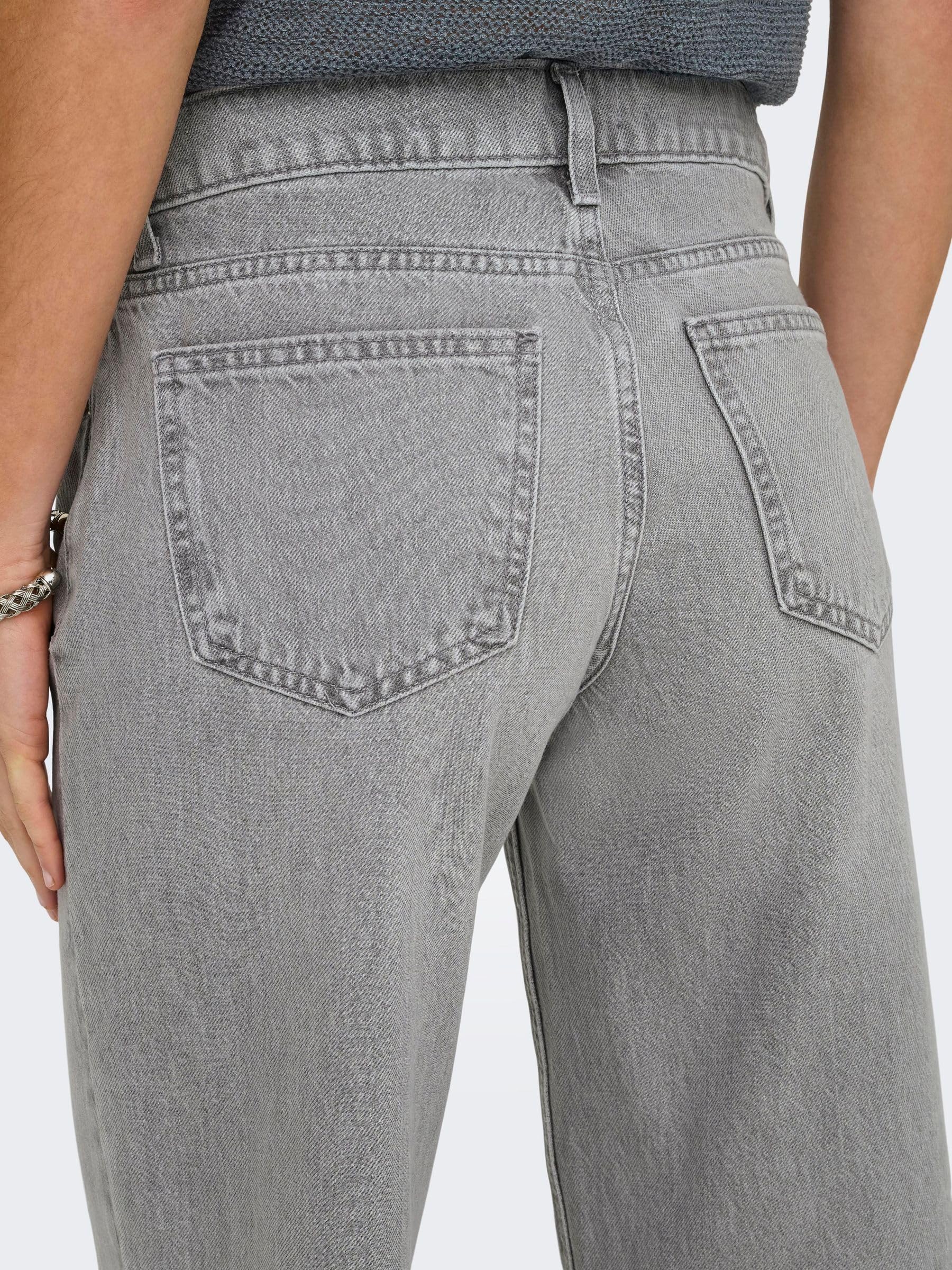 ONLY Jean Coupe Droite ONLBRENDA Taille Basse Straight Fit Jeans