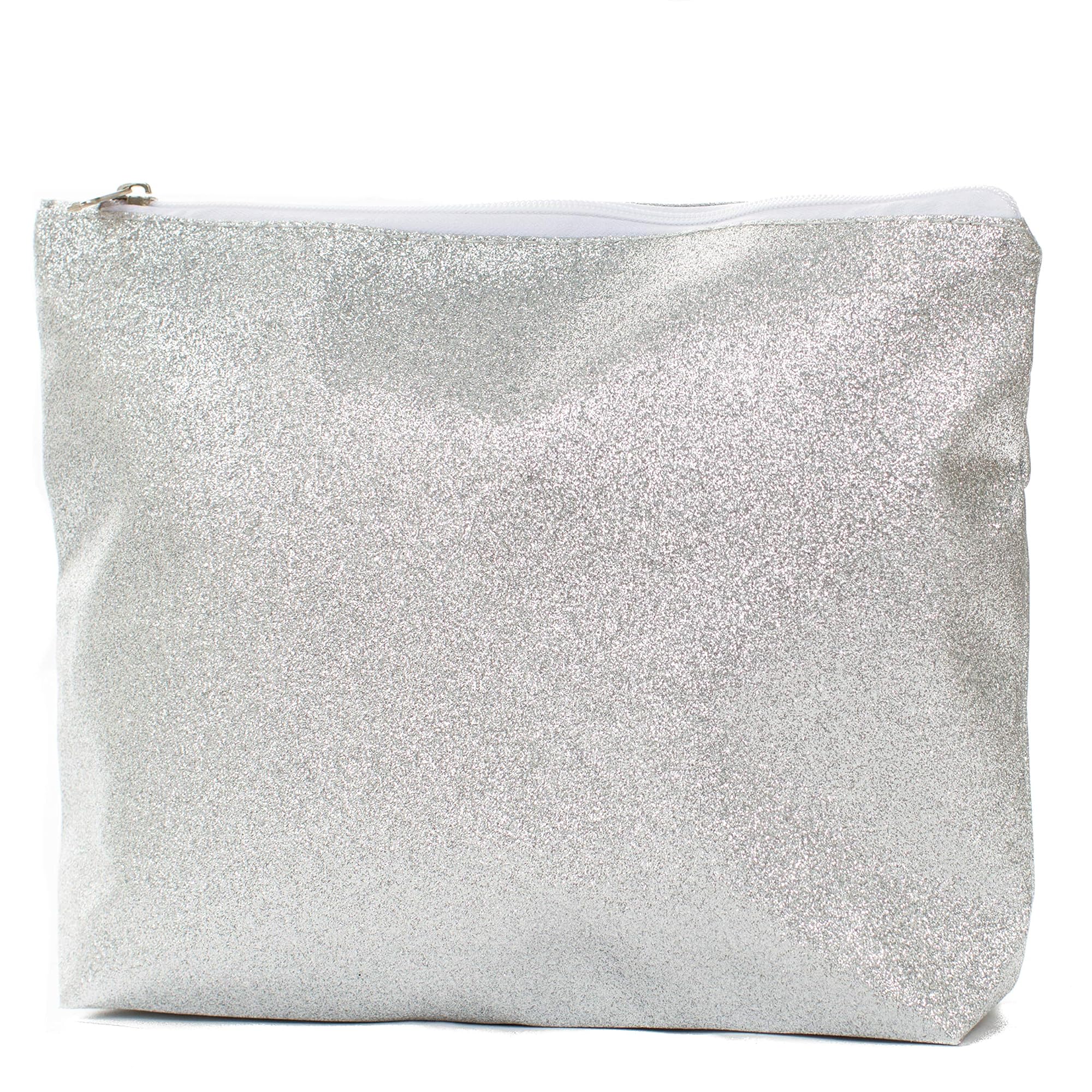 Cotton Canvas Two-Tone Cosmetic Bag
