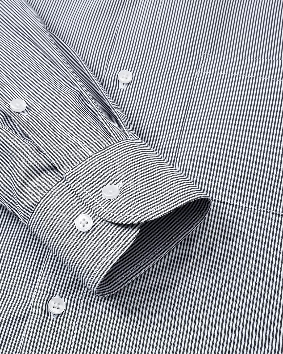 Alimens & Gentle Camisa social masculina listrada de manga longa casual de manga comprida com botões para negócios blusa popelina em promoção! Veja a oferta e mais achadinhos de Camisas 5 Hoje é o melhor dia para comprar Alimens & Gentle Camisa social masculina listrada de manga longa casual de manga comprida com botões para negócios blusa popelina com aquele preço maroto! Promoção! Aproveite a oferta! 5