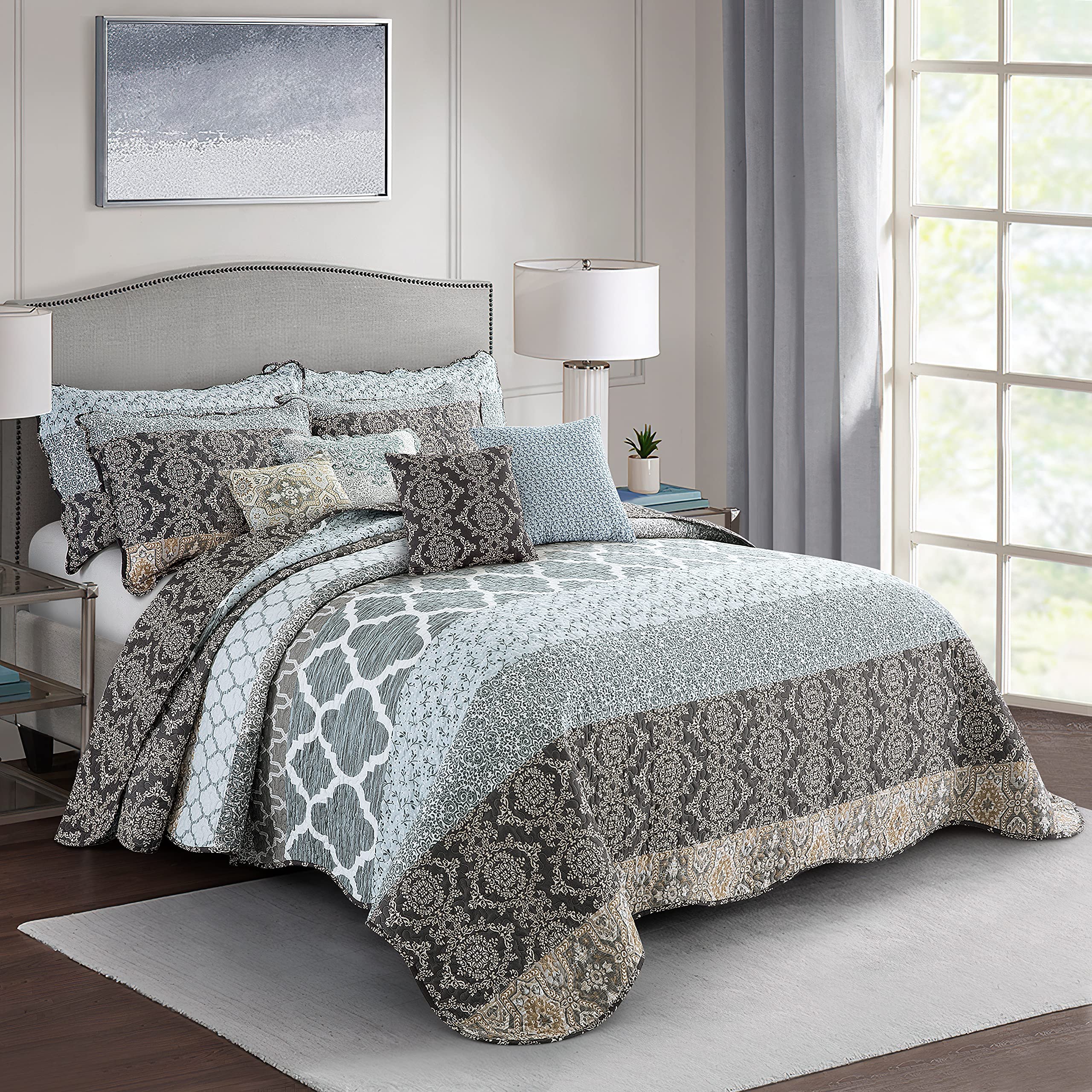 BYTIDE Bedspread Coverlet Oversized King 122