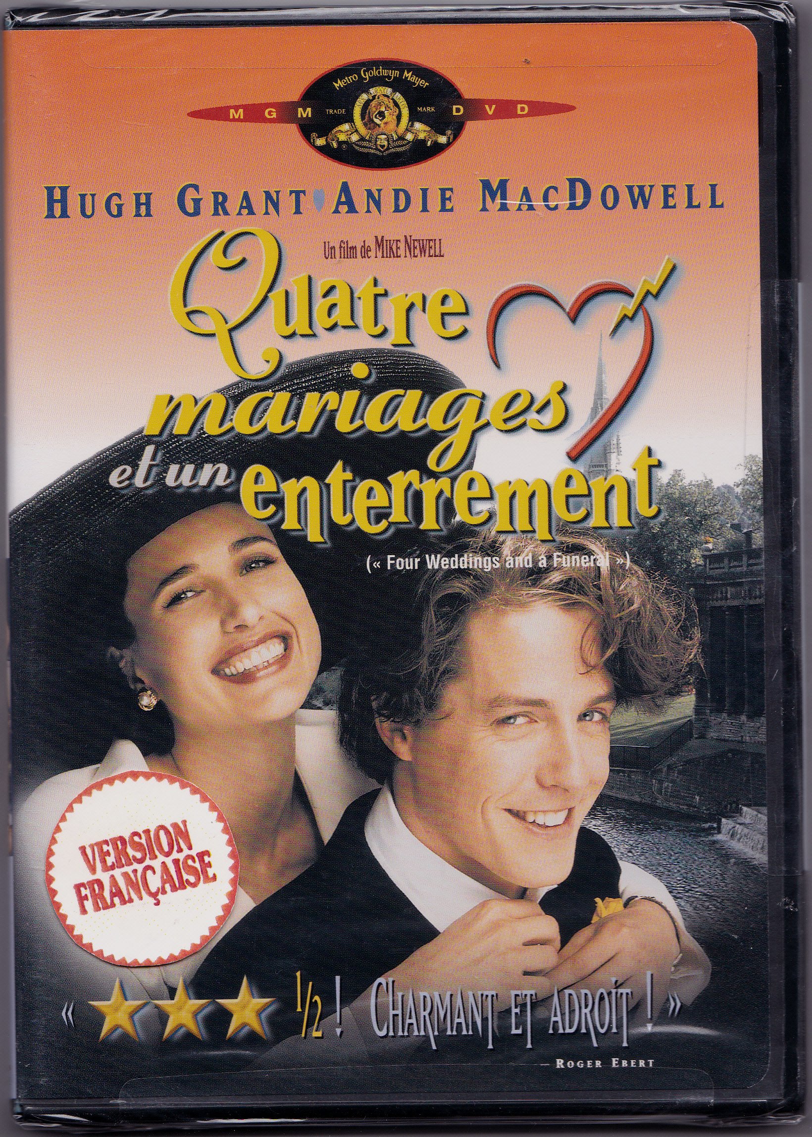 Quatre mariages et un enterrement - Four Weddings and a Funeral (English/French) 1993