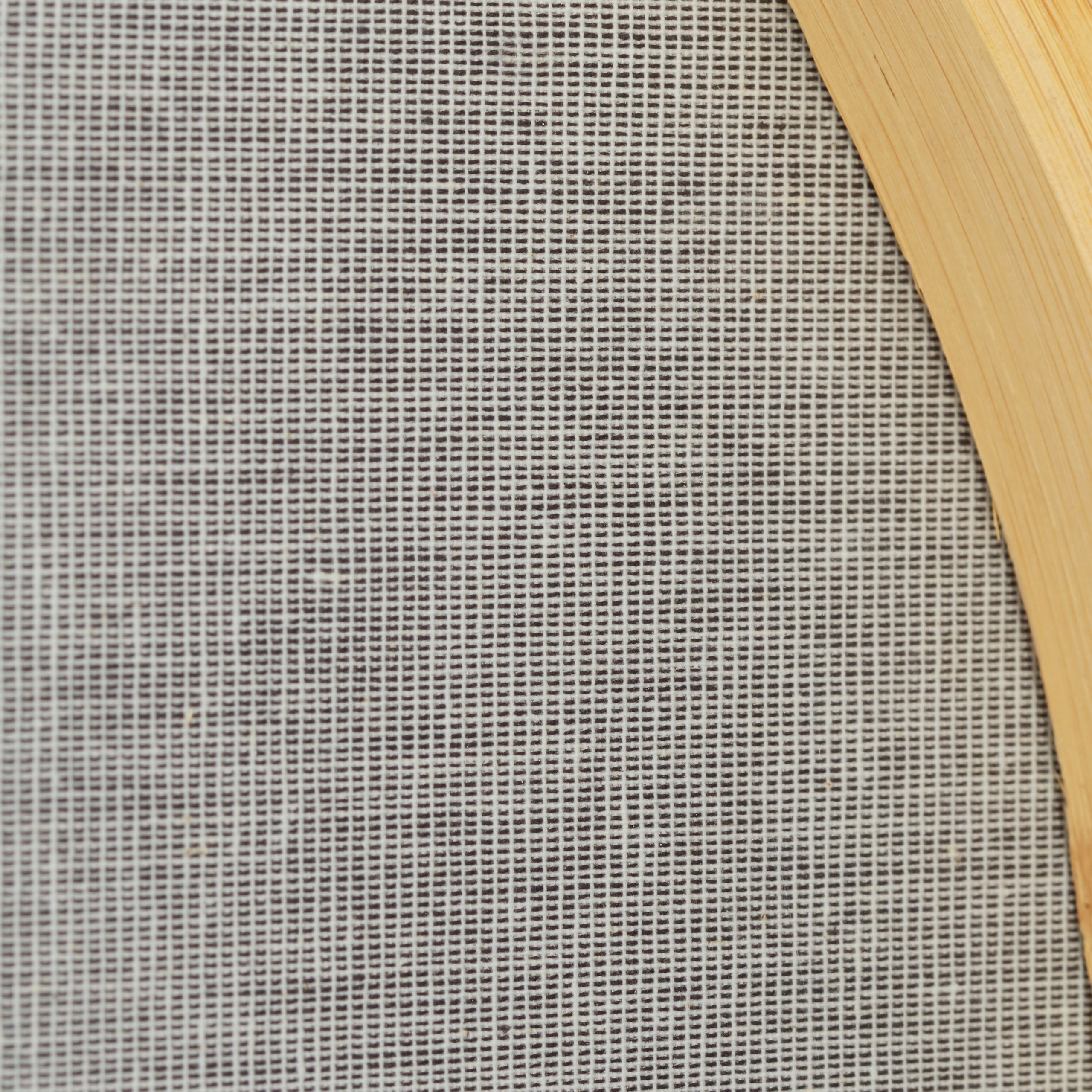 Relaxdays Carrito de Cocina Redondo para Servir, Bambú, Gris, 49x49x78.5 cm