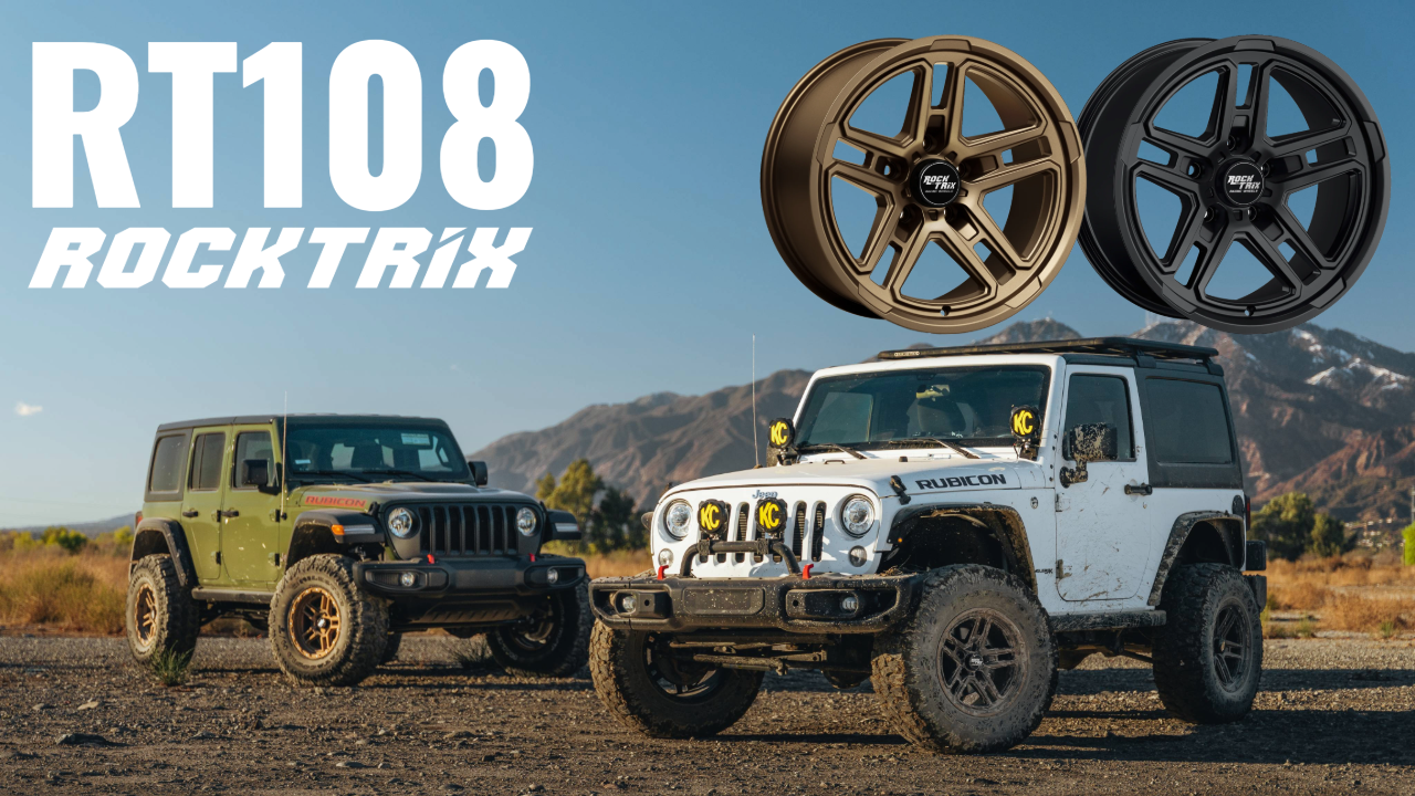Amazon.com: RockTrix RT108 17 inch Wheel Compatible with Jeep