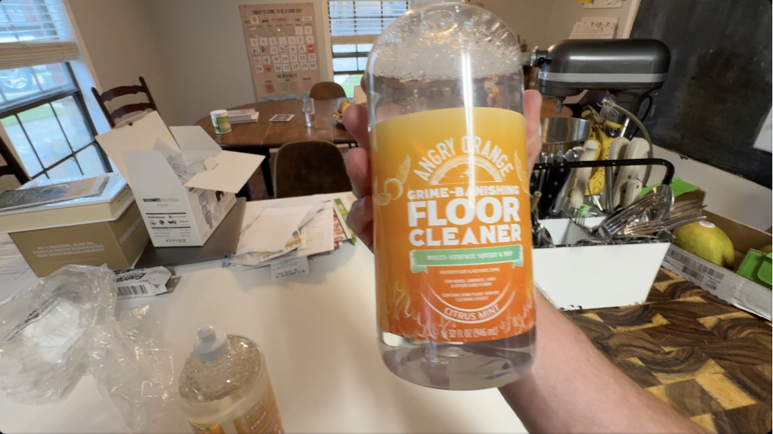 BEST Floor Cleaner? | Angry Orange Citrus Mint Cleaner