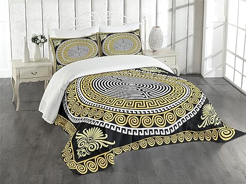 Ambesonne - Cubrecama multicolor en colores y tres tamaños