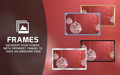 feliz natal HD grátis - Decore seu quarto com belos sinos de natal com efeito de neve no inverno na