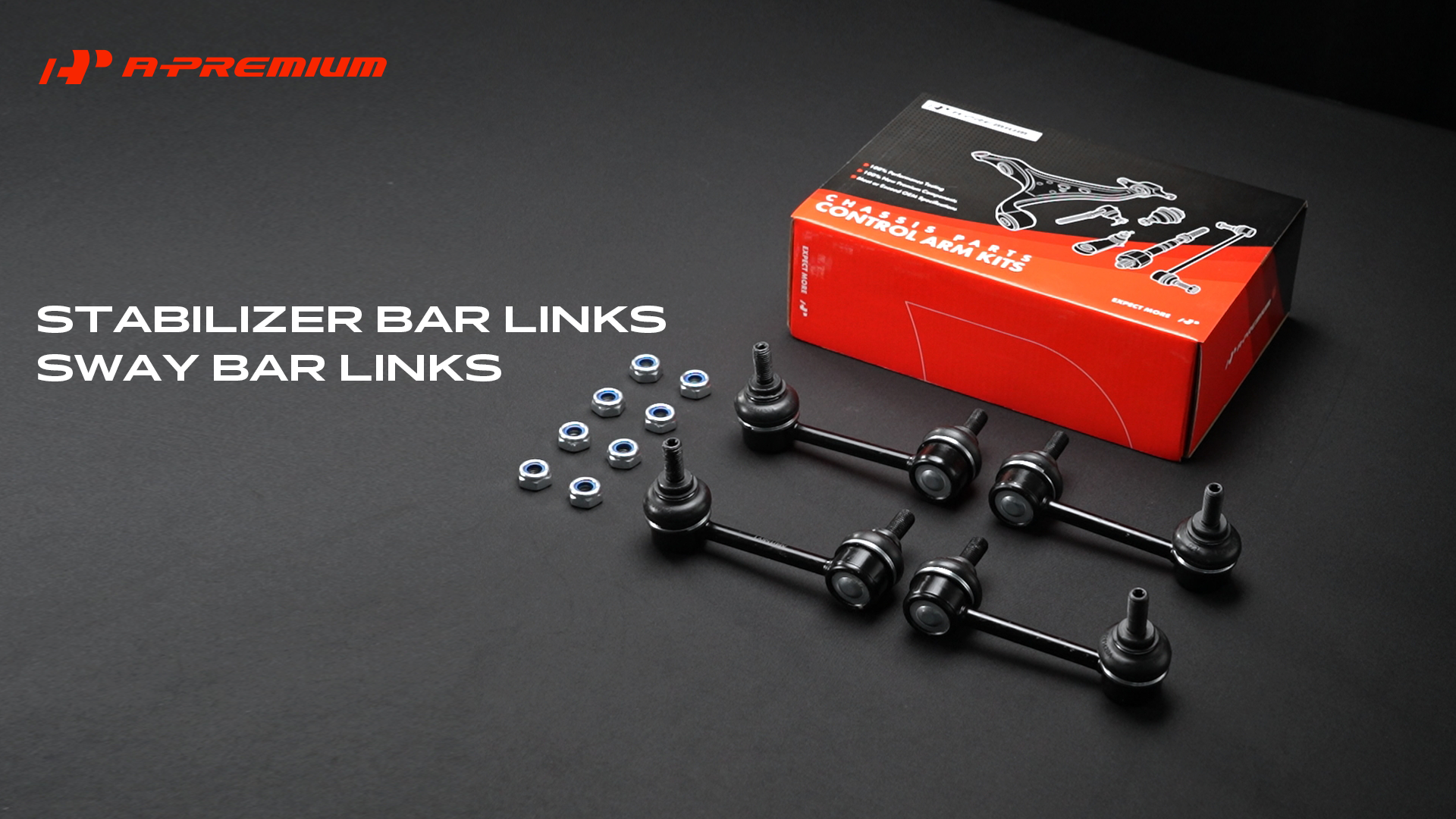 Amazon.com: A-Premium Set of 4, Front & Rear Sway Bar Links Kit