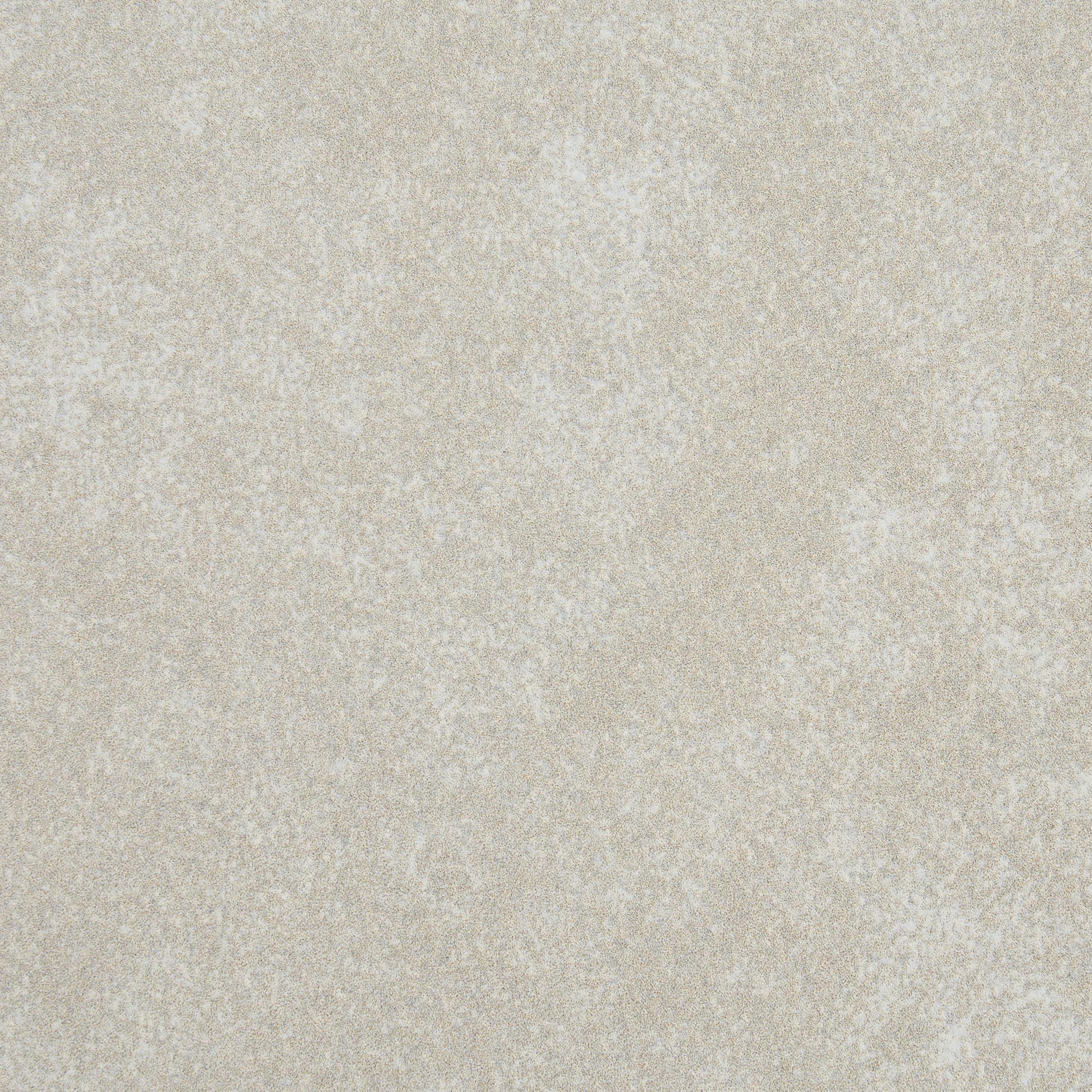 Beliani Tavolo da giardino in alluminio con gambe in alluminio e piano in vetro ceramico bianco