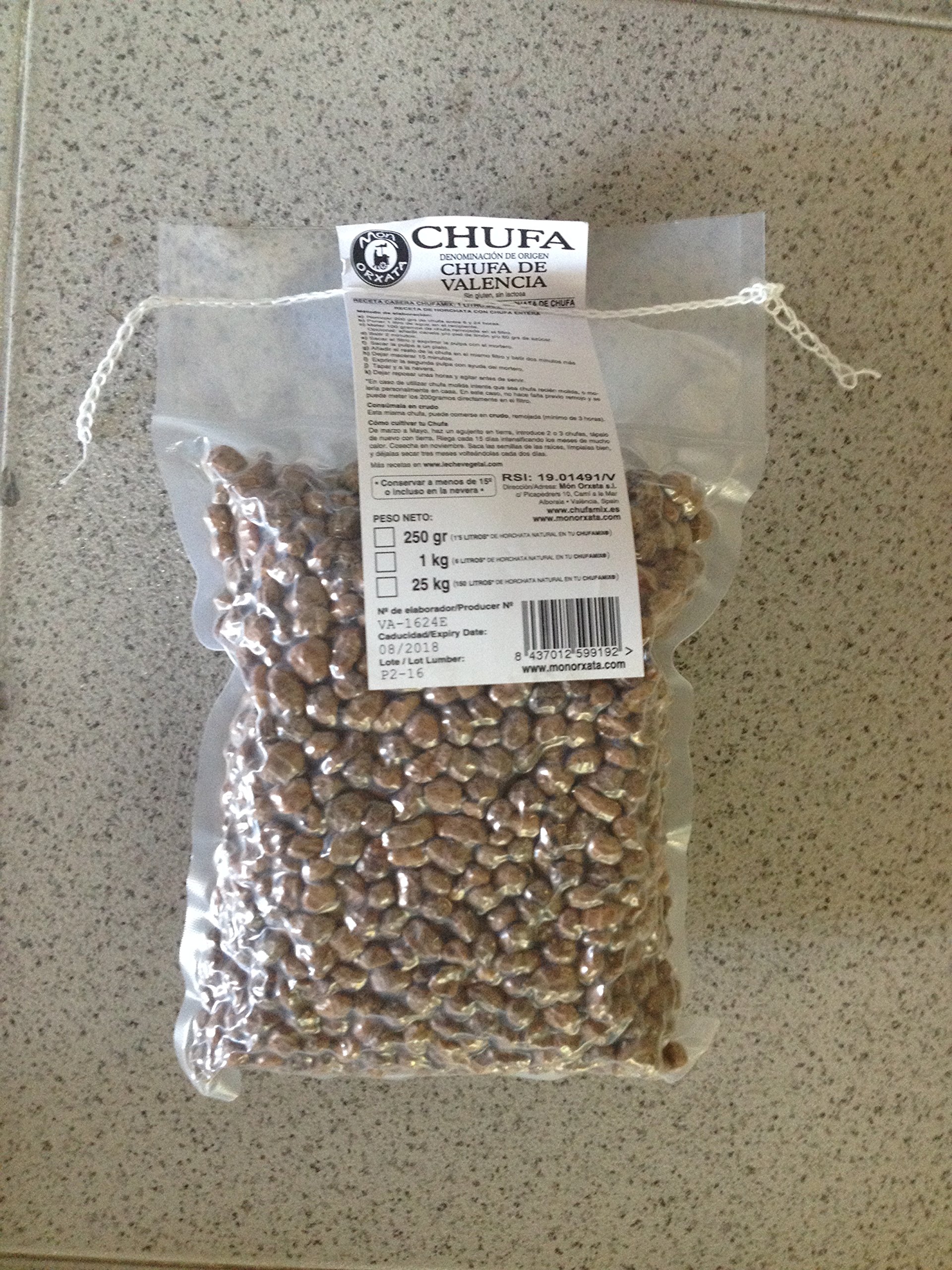 Chufa seca de Valencia 1000 gr