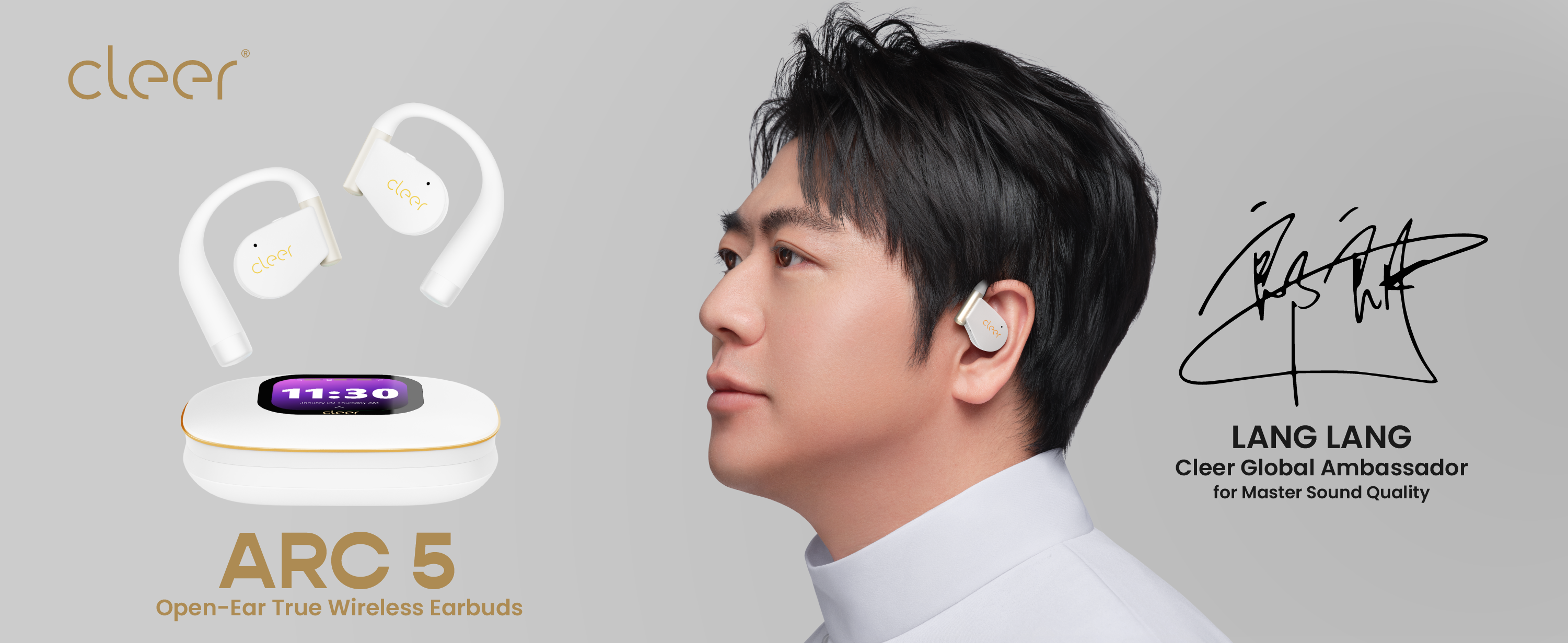 Amazon.com: Cleer ARC 5 Open Ear Earbuds with Hooks, Dolby & THX