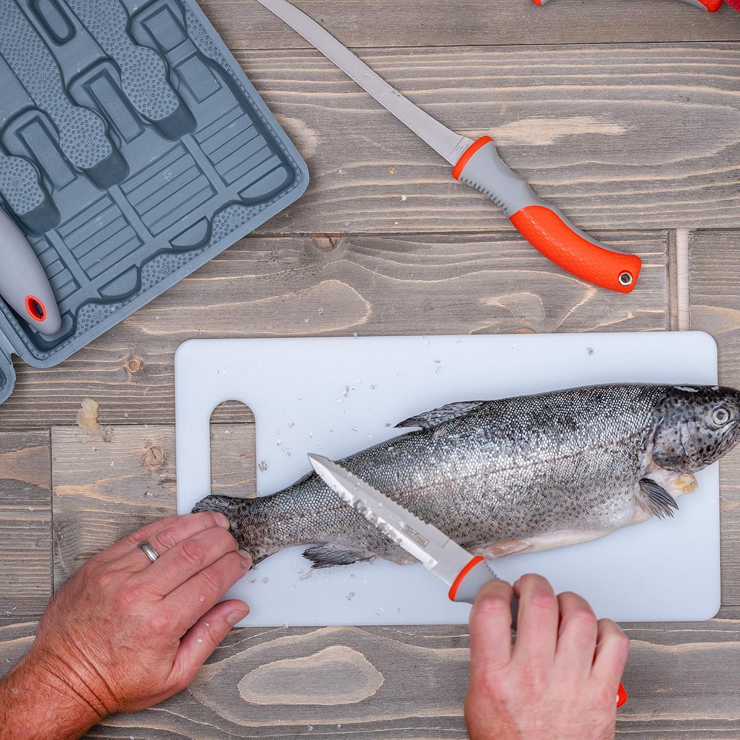 Wild Fish 6-peice Fish Fillet Set, Multipurpose Set Ideal for Cleaning Fish and Many Other Kitchen Tasks : Sports & Outdoors