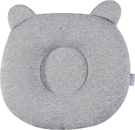 Travesseiro anatomico matelado - cinza, Batistela Baby, Cinza