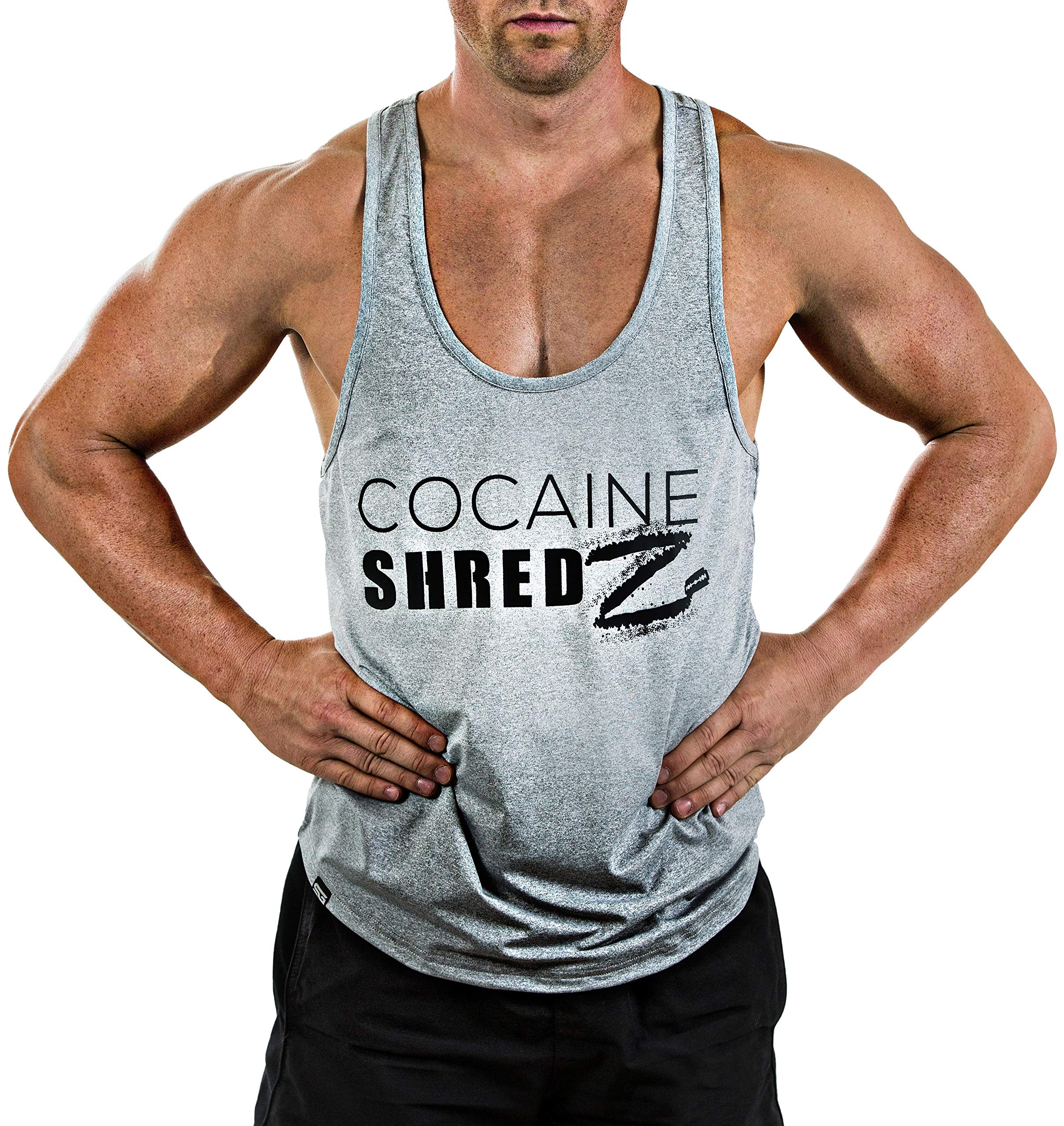 Satire Gym Oversize T-Shirt für Herren 2er Set - bequemes Freizeit- | und Fitnessshirt im Doppelpack - Rundhals-Kurzarm-Shirt für Sport, Fitness und Freizeit