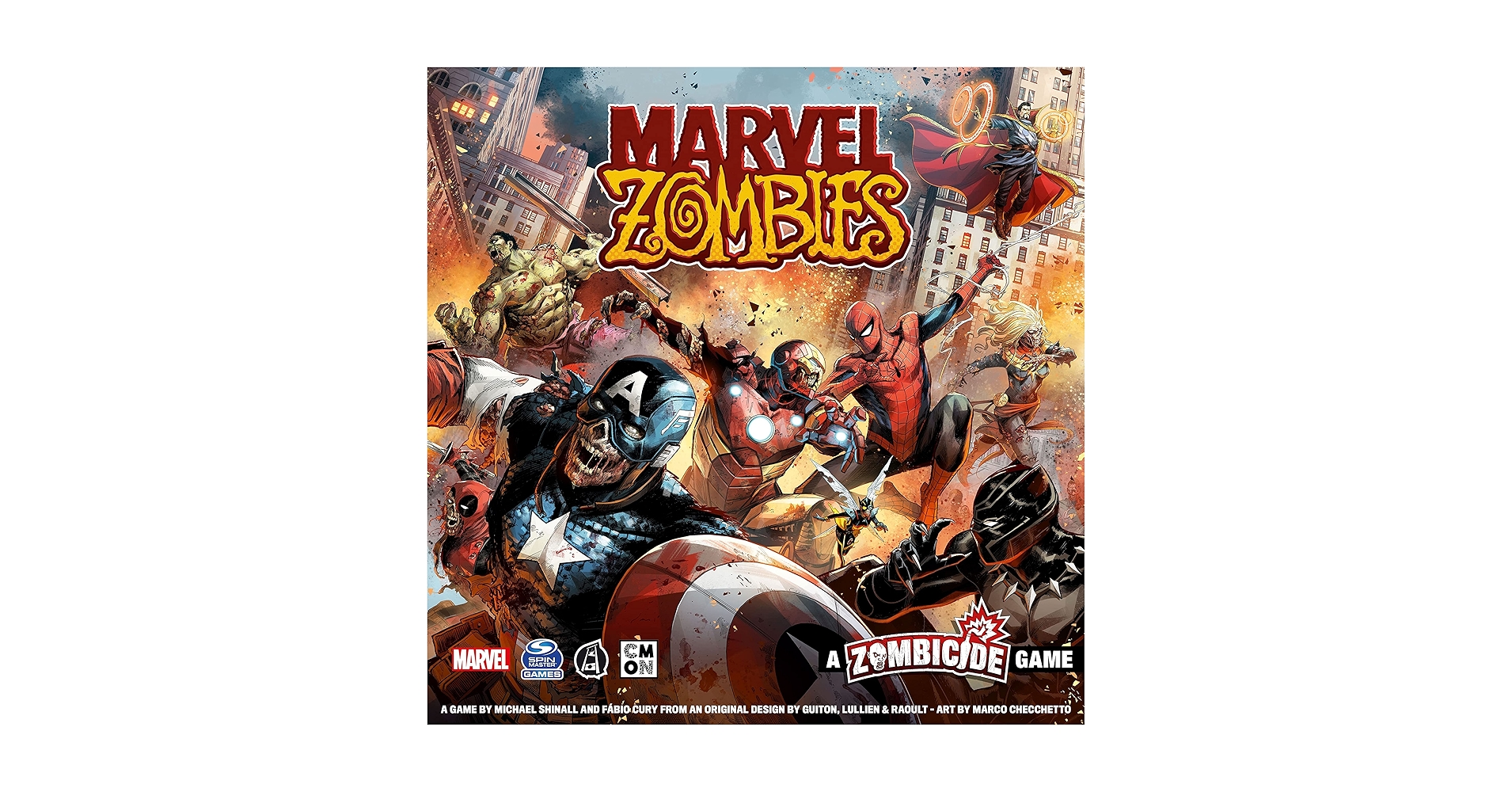 MARVEL ZOMBIES マーベルゾンビーズ ボードゲーム アメコミ Amazon.com: CMON Marvel Zombies - A Zombicide Game: Embrace