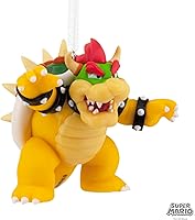 Vista 8 de Adorno colgante de Navidad de Hallmark Nintendo Super Mario Bowser, Regalos para jugadores