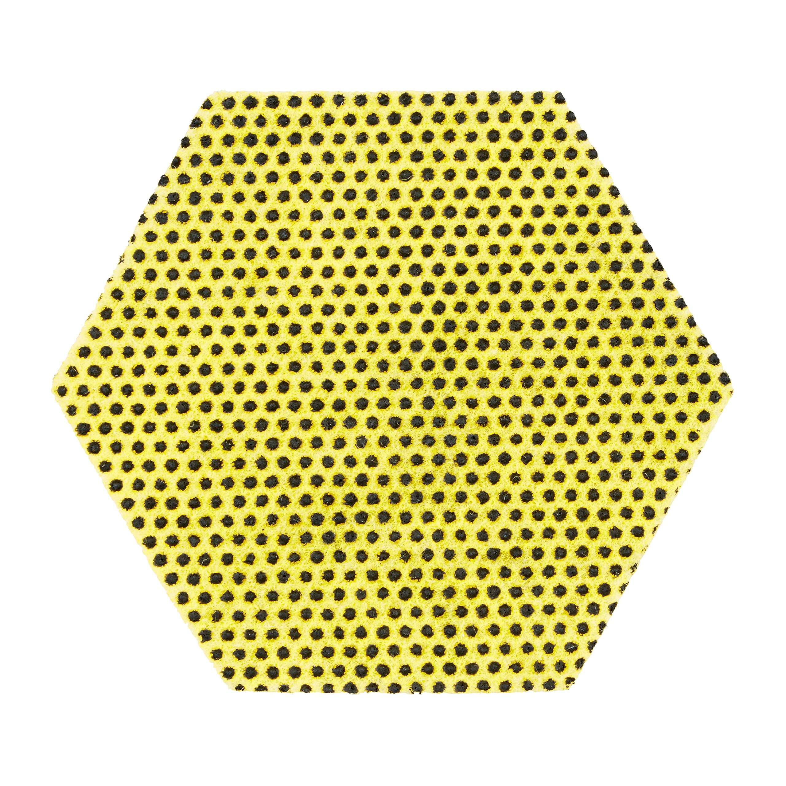 Fibra abrasiva a doppia funzione Scotch-Brite 96HEX, verde/giallo, 147x127 mm, 15/confezione