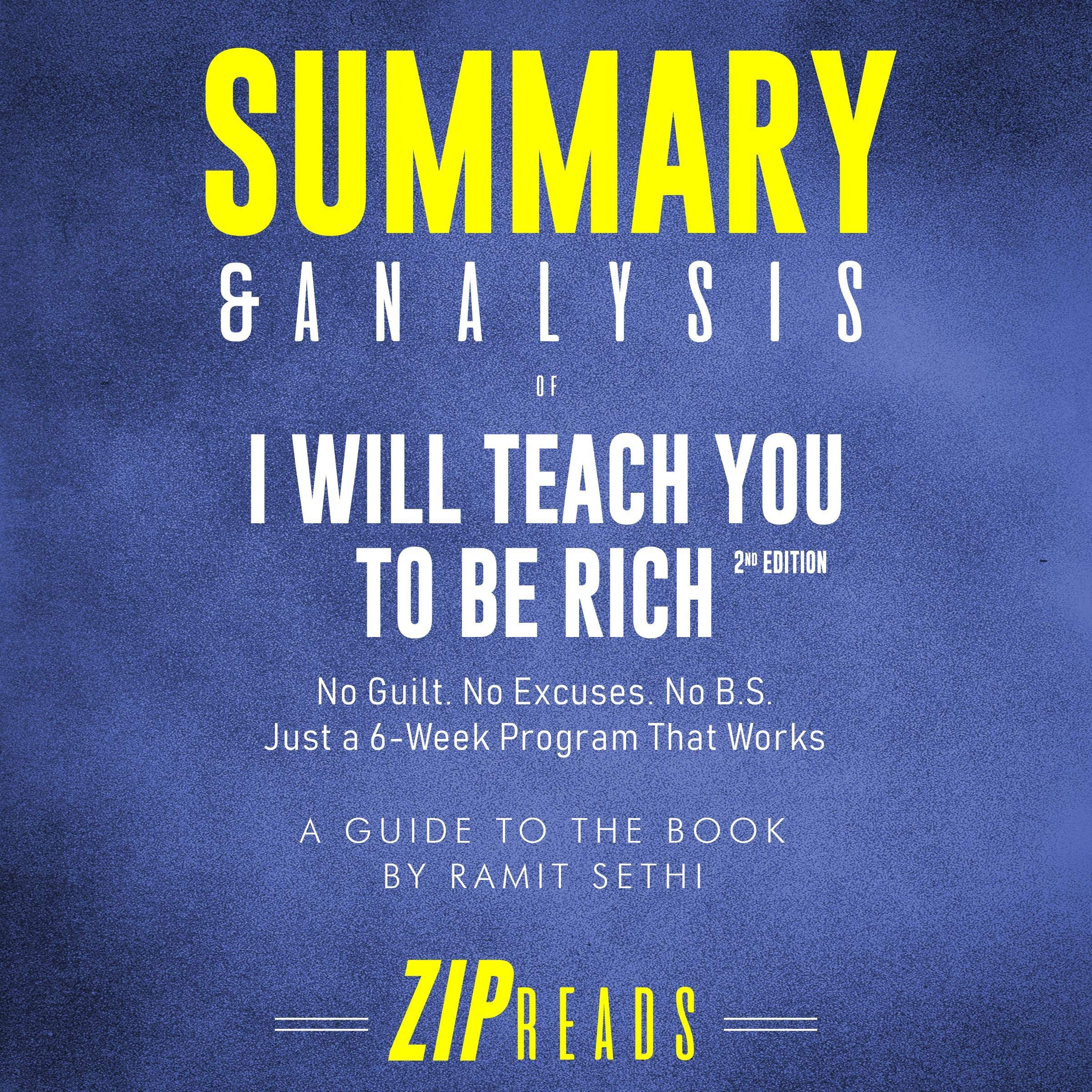 Summary & Analysis of I Will Teach You to Be Rich, Second Edition
