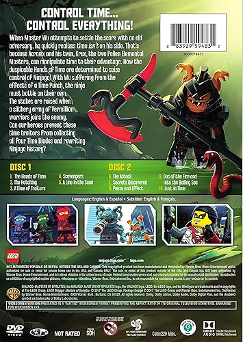 Miniatura 2 de LEGO NINJAGO Masters of Spinjitzu Season 7 (DVD)