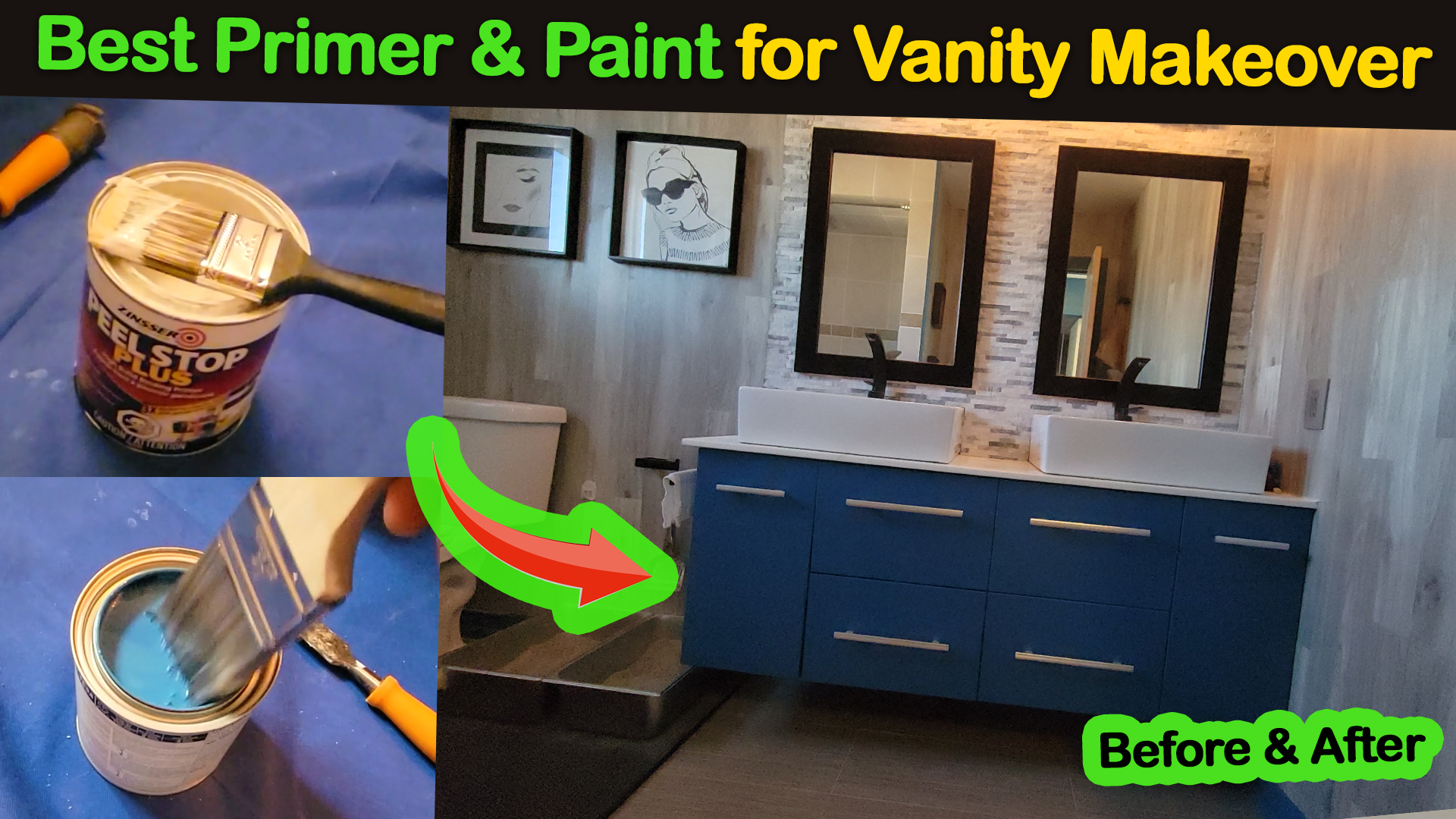 Watch Best primers for Painting Kitchen or Vanity Cabinets on Amazon Live