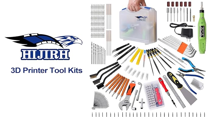 Amazon.com: HIJIRH Pro Grade 179 Pcs 3D Printing Tool Kit,3D