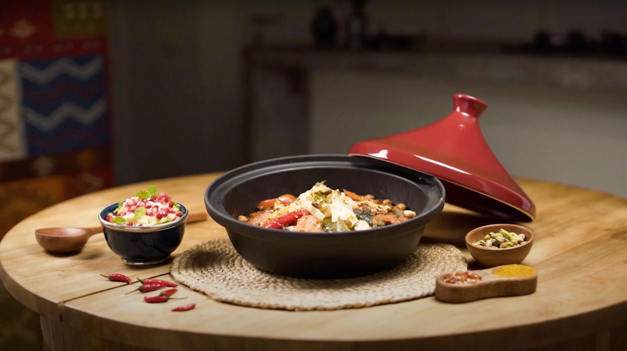 Marokkanische Tajine 2L Gusseisen - Für Induktion & Alle Herdarten